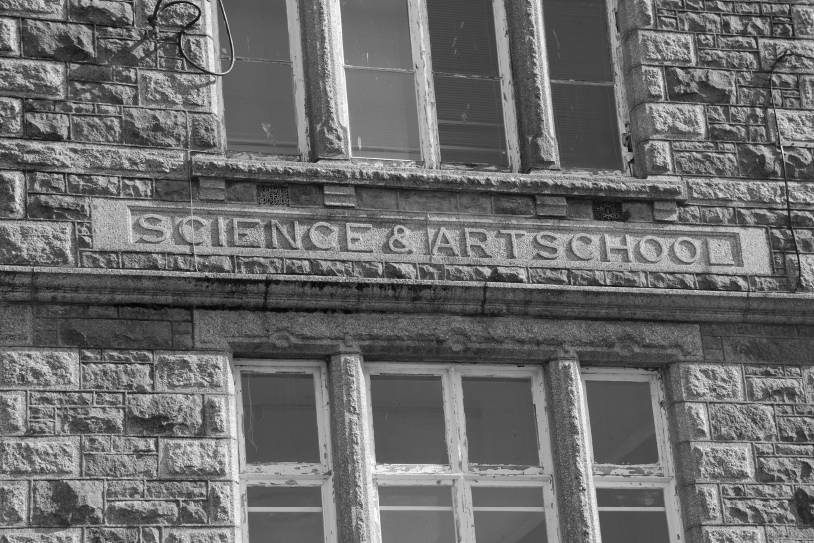 External signage at CAST in Helston