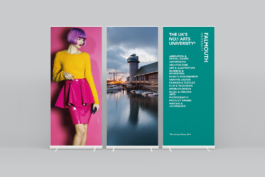 Falmouth University Global Student Recruitment Campaign banners