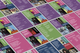 Falmouth University Global Student Recruitment Campaign flyers