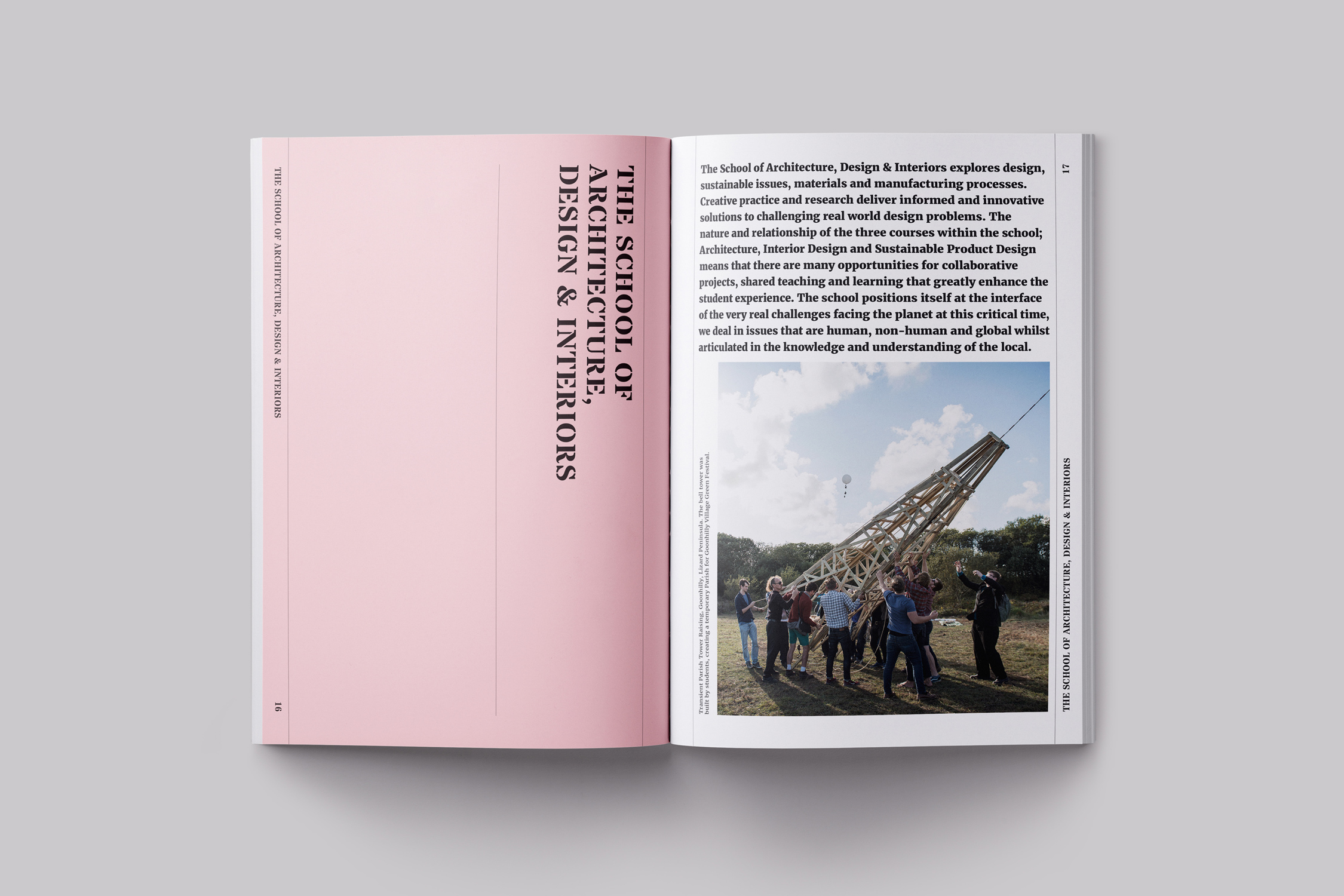 Falmouth University School of Architecture, Design and Interiors Showcase Publication