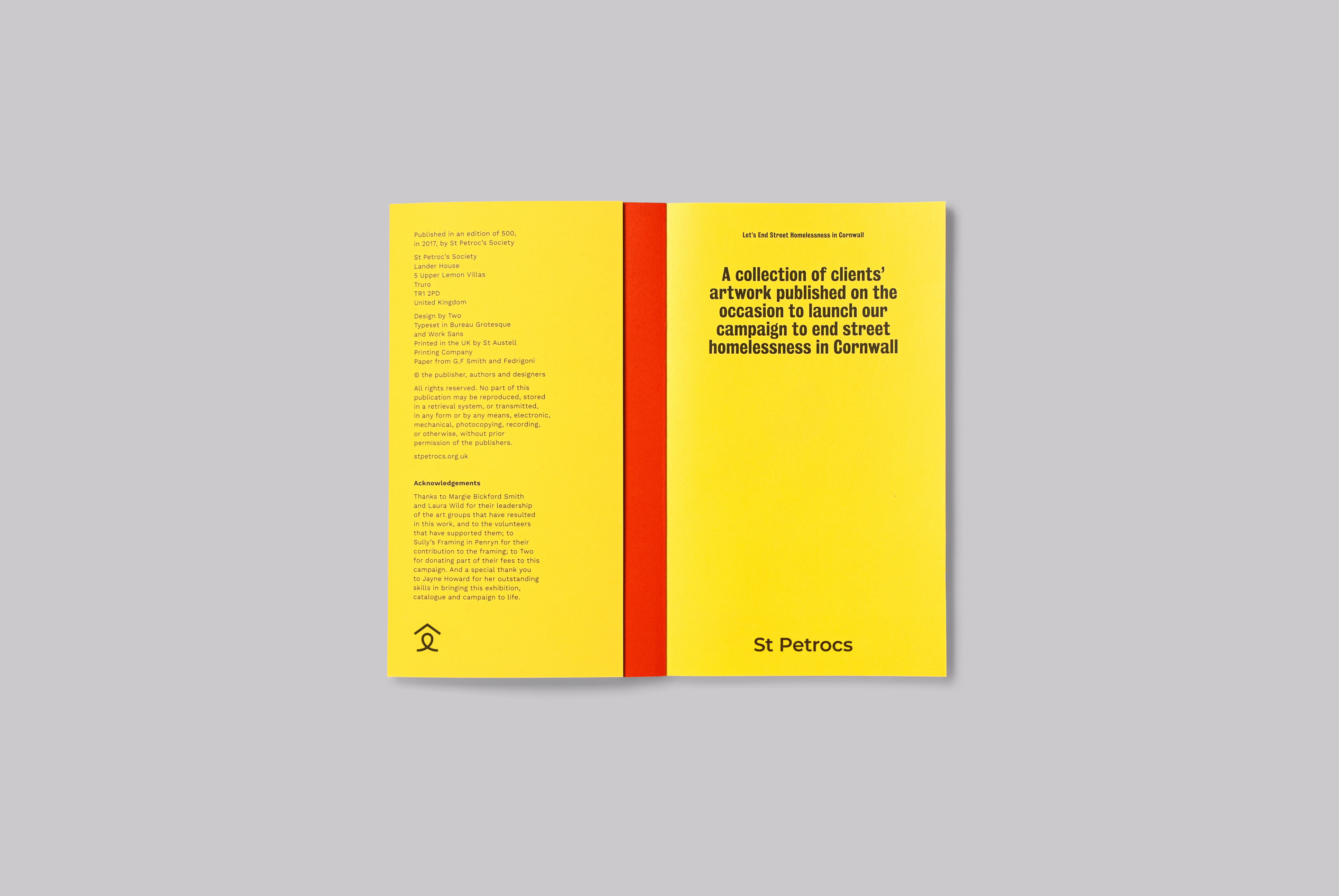 St Petrocs Campaign Identity publication design