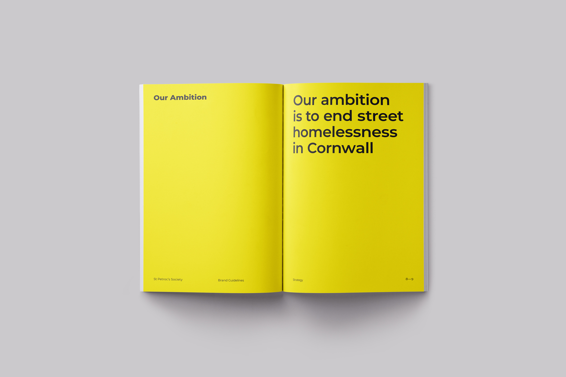 St Petrocs Brand Identity Design Guidelines Design by Two