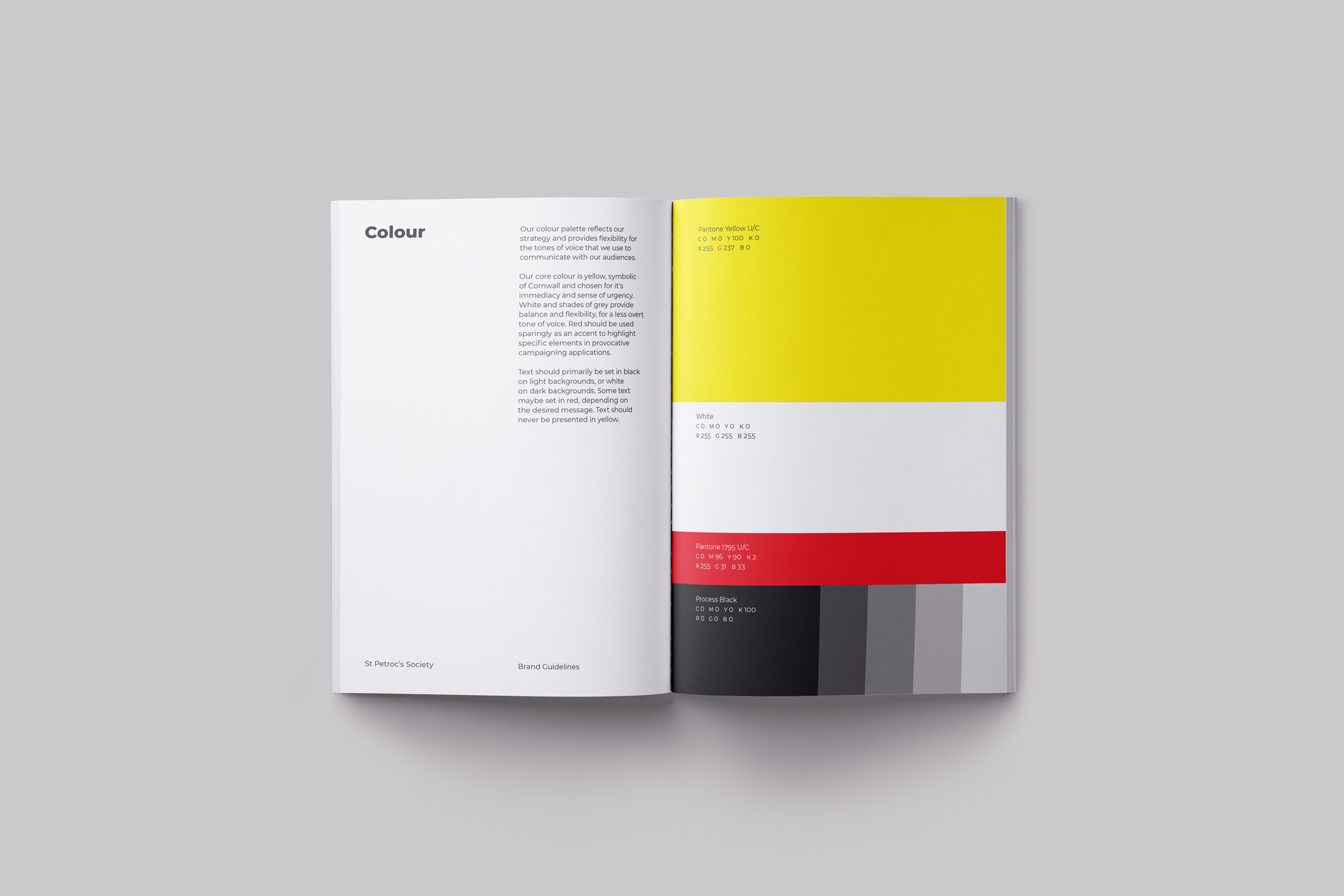 St Petrocs Brand Identity Design Guidelines Design by Two