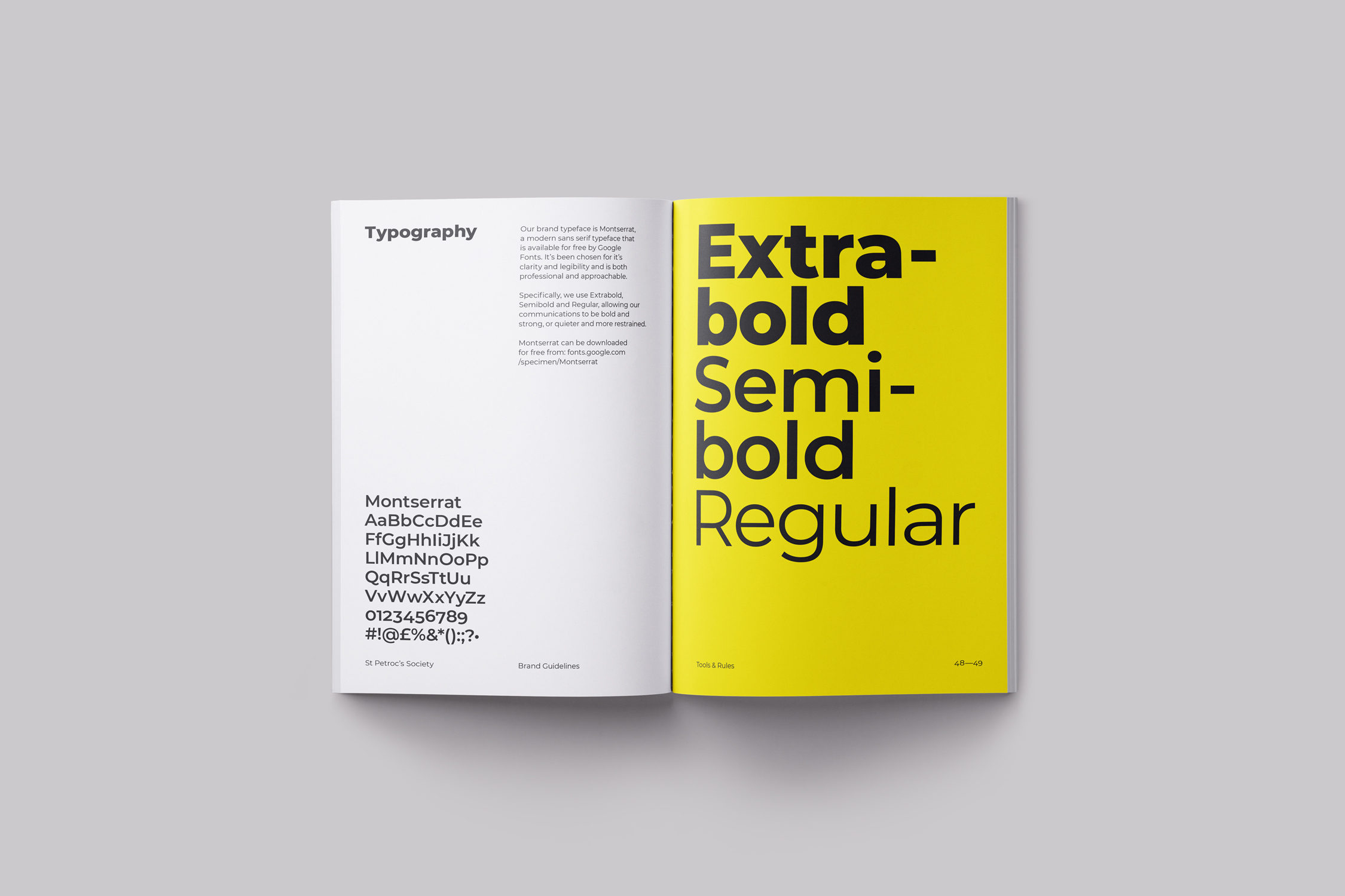 St Petrocs Brand Identity Design Guidelines Design by Two