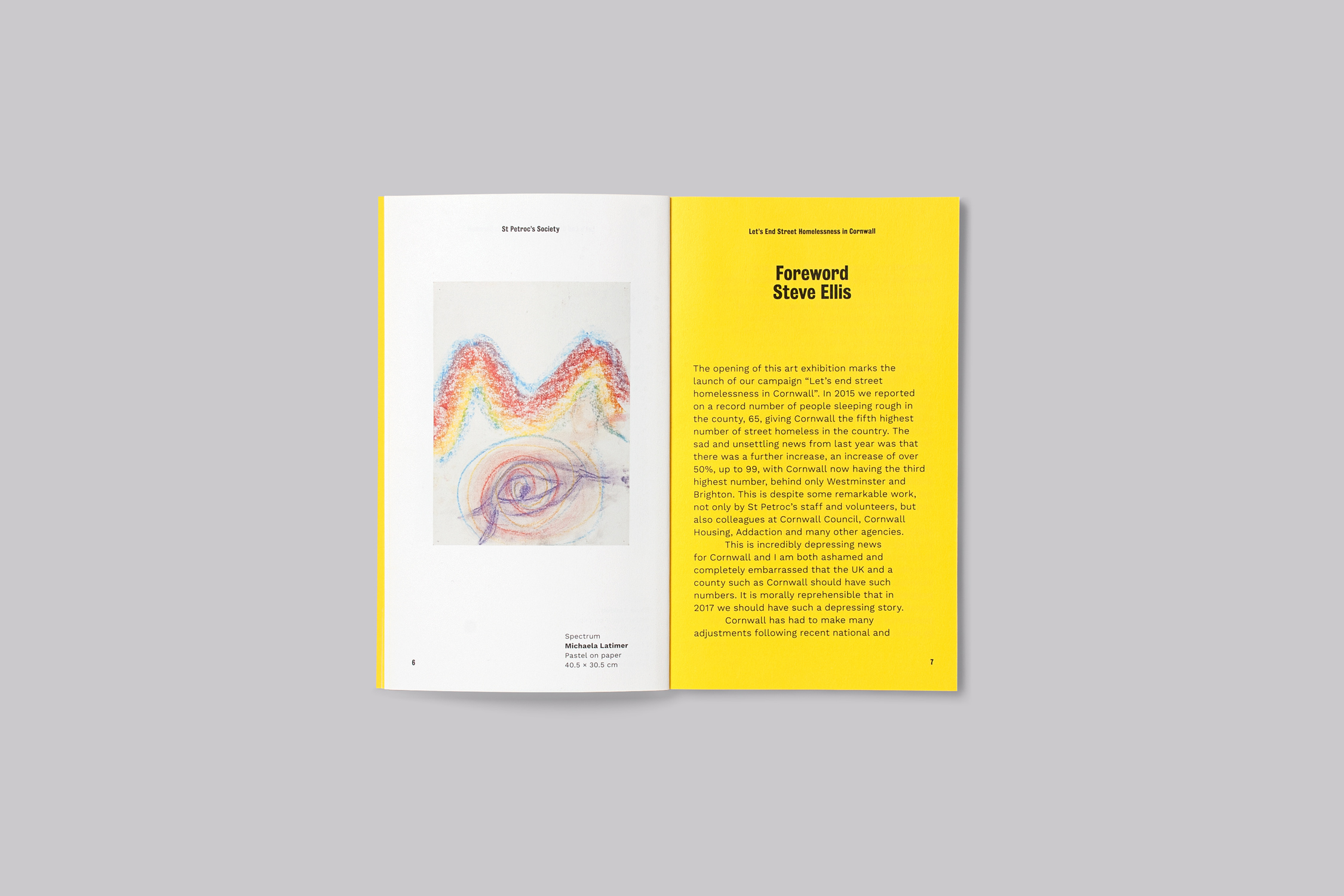 St Petrocs Campaign Identity publication design