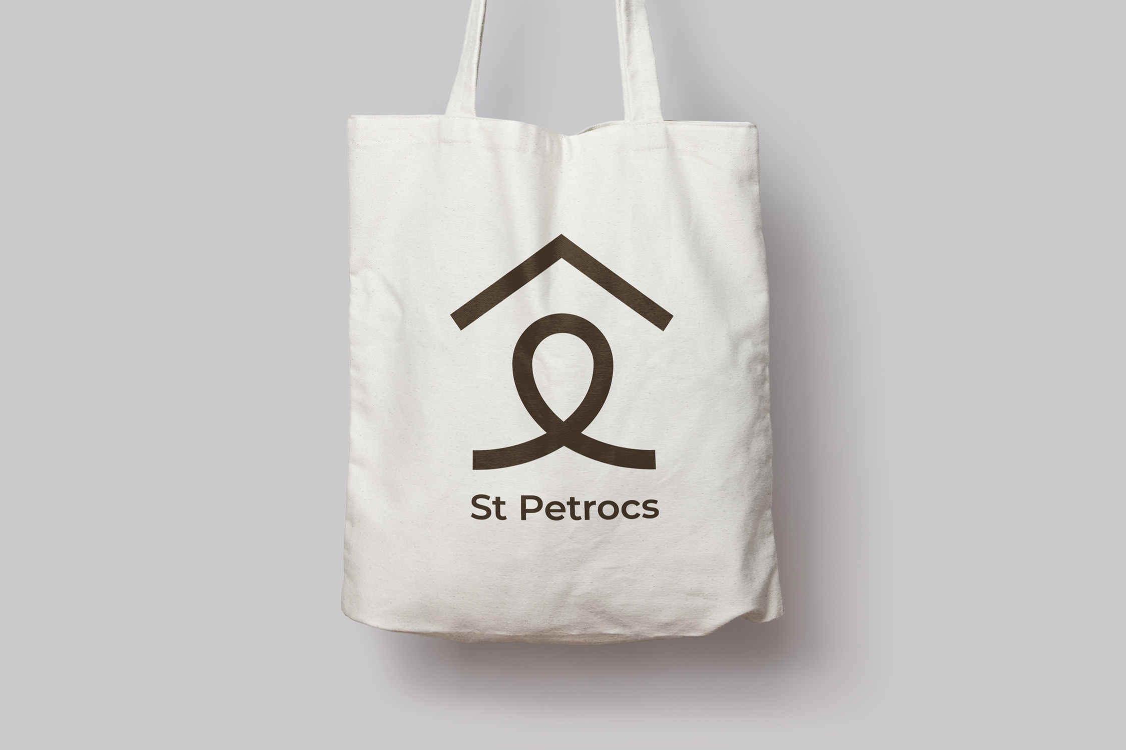 St Petrocs Brand Identity Tote Bag Design by Two