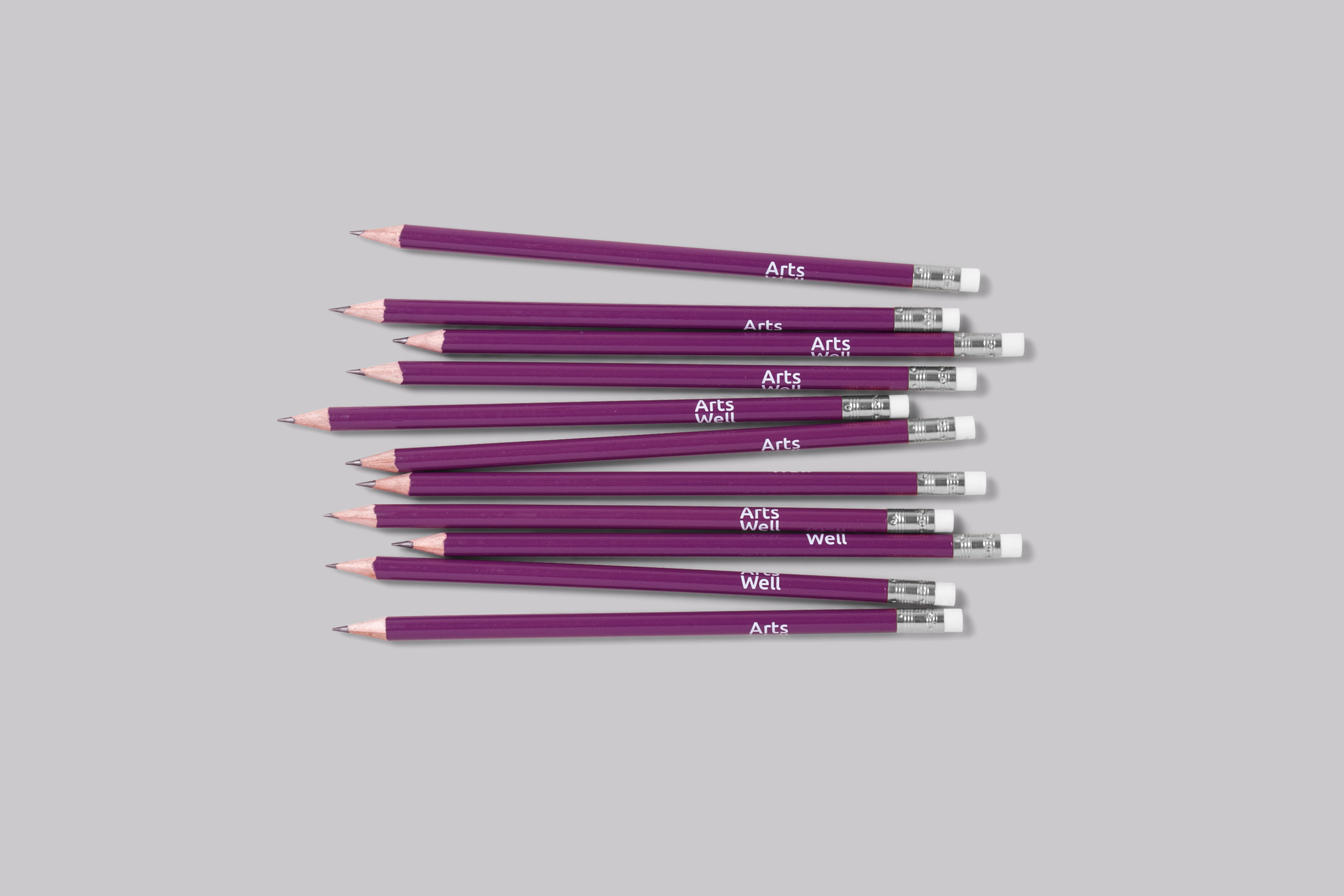 Brand identity design for Arts Well, championing arts, creativity, health and wellbeing 