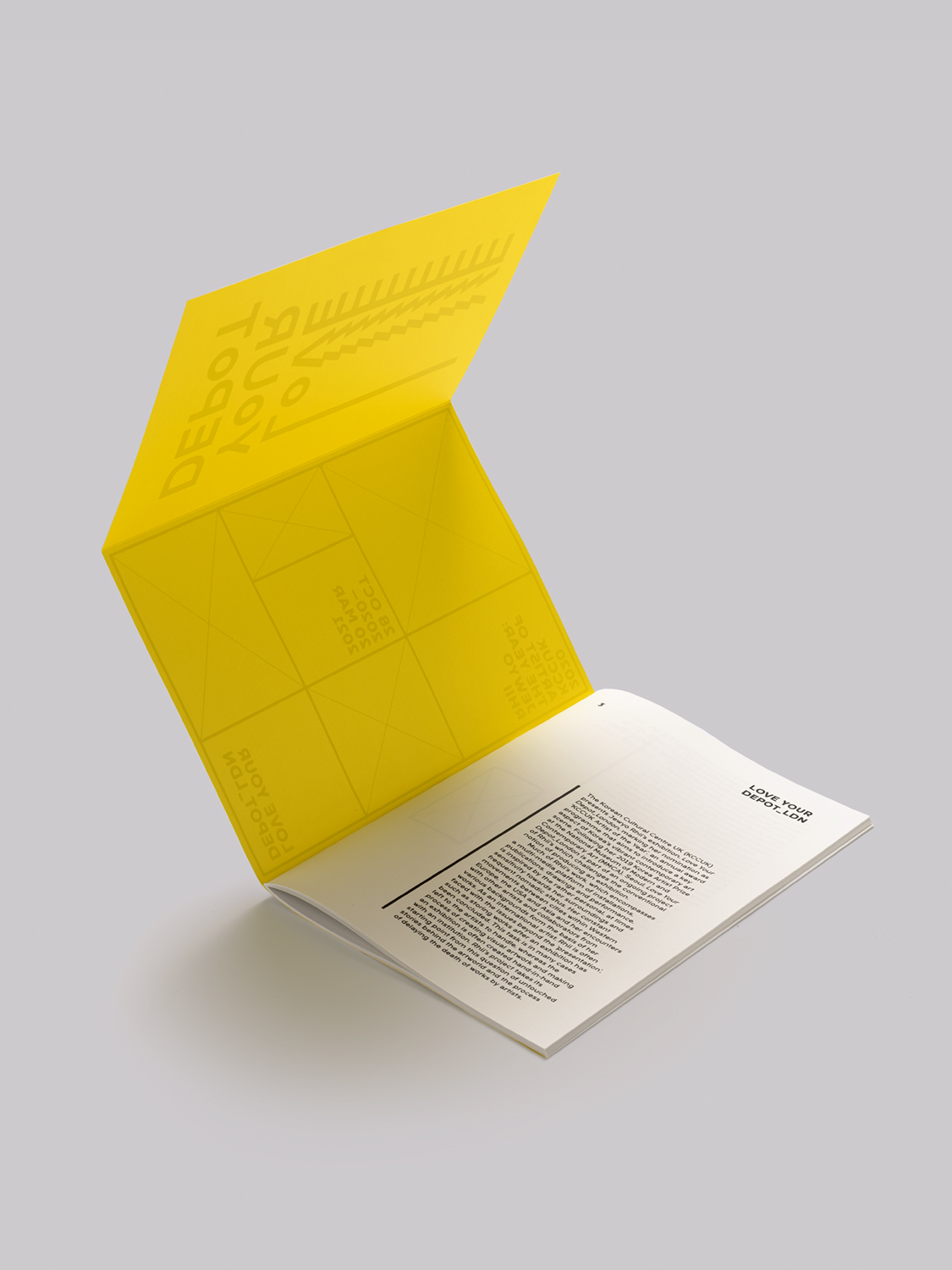 Korean Cultural Centre UK 2020 Artist of the Year Jewyo Rhii Exhibition Materials and Publication Design