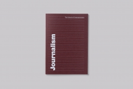 Notebook design, produced for Falmouth University to celebrate the new School of Communication.