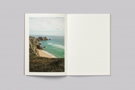 Notebook design, produced for Falmouth University to celebrate the new School of Communication.