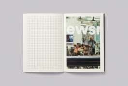 Notebook design, produced for Falmouth University to celebrate the new School of Communication.