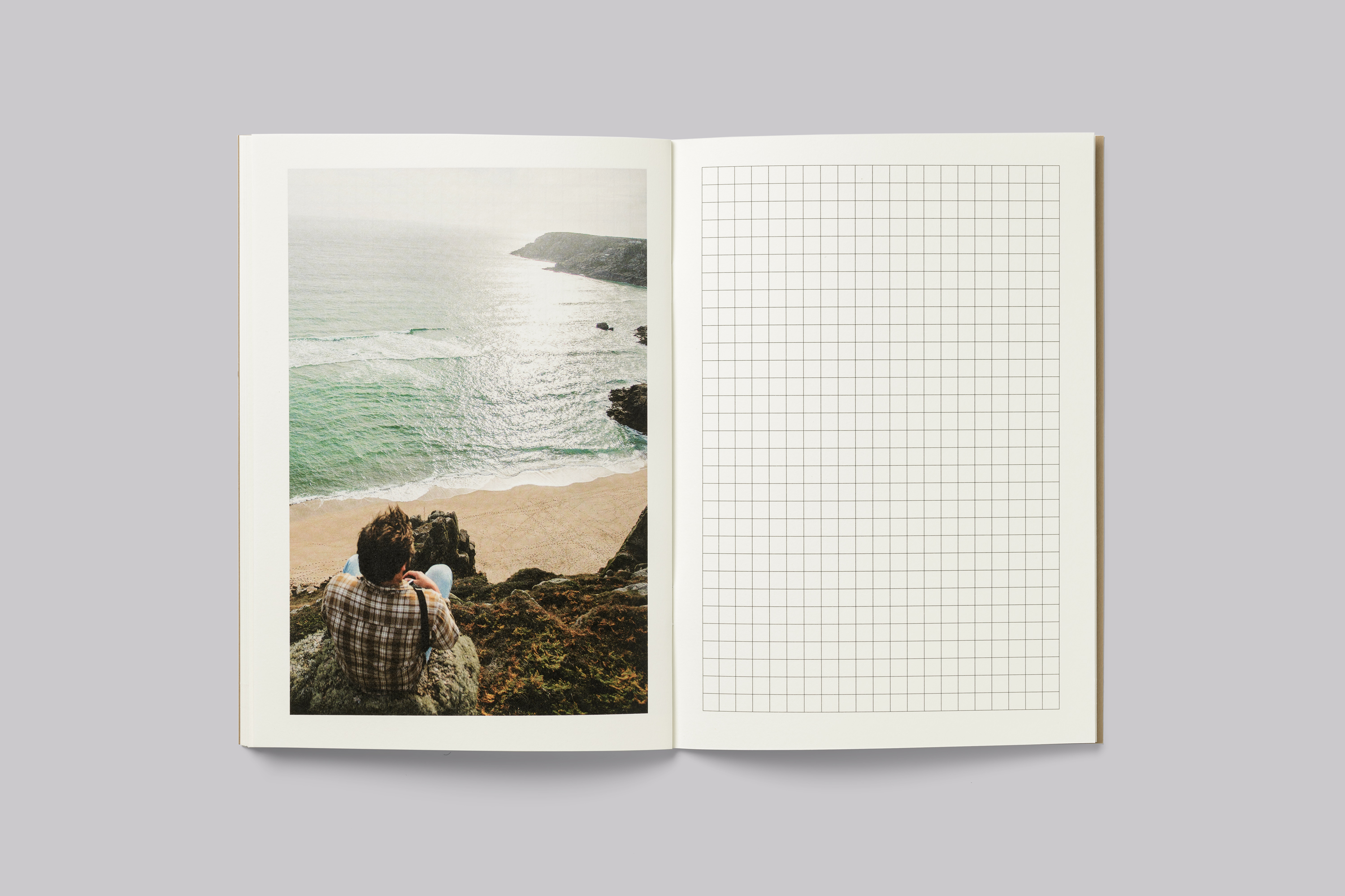 Notebook design, produced for Falmouth University to celebrate the new School of Communication.