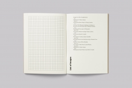 Notebook design, produced for Falmouth University to celebrate the new School of Communication.