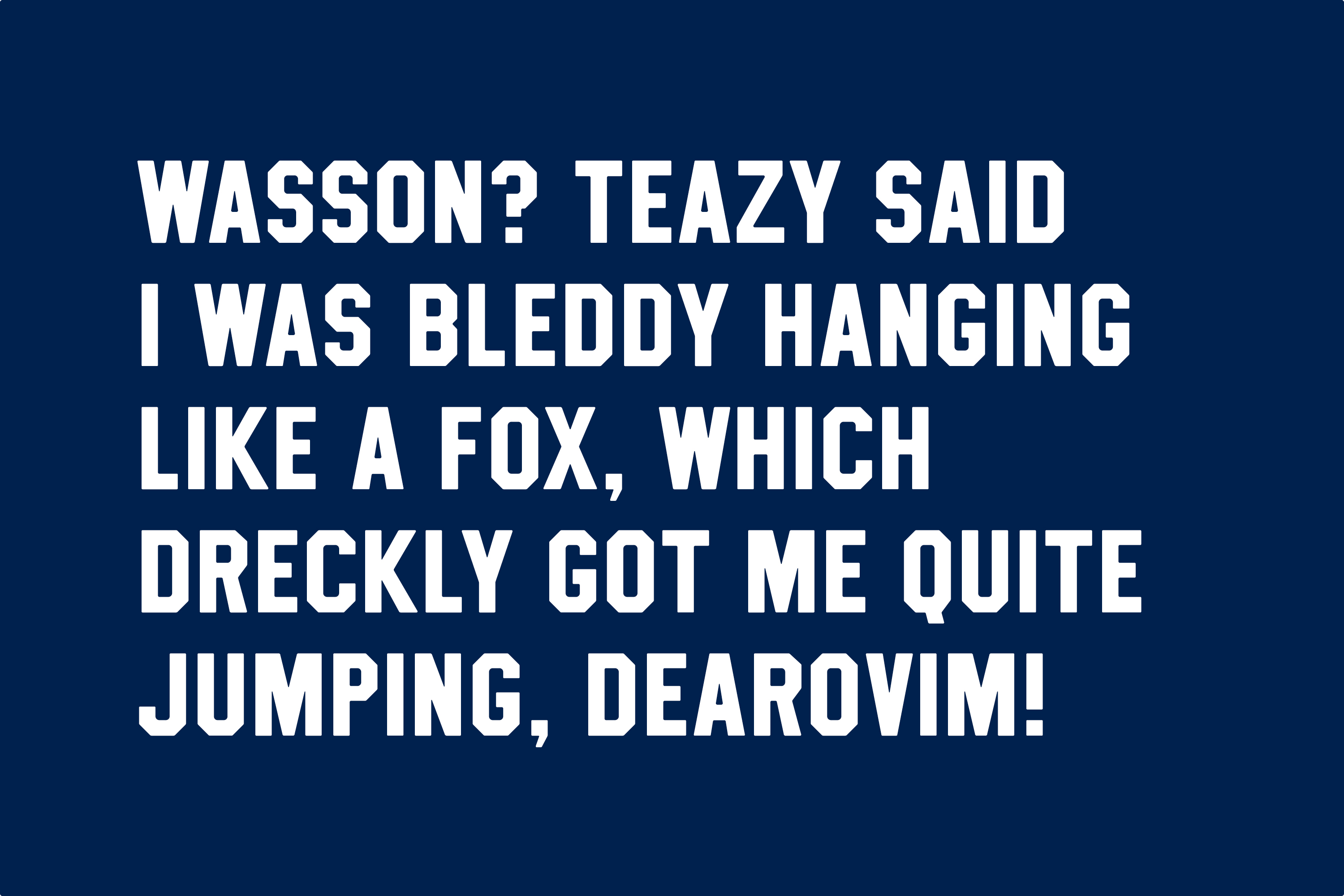 Aberfal Typeface Design by Two