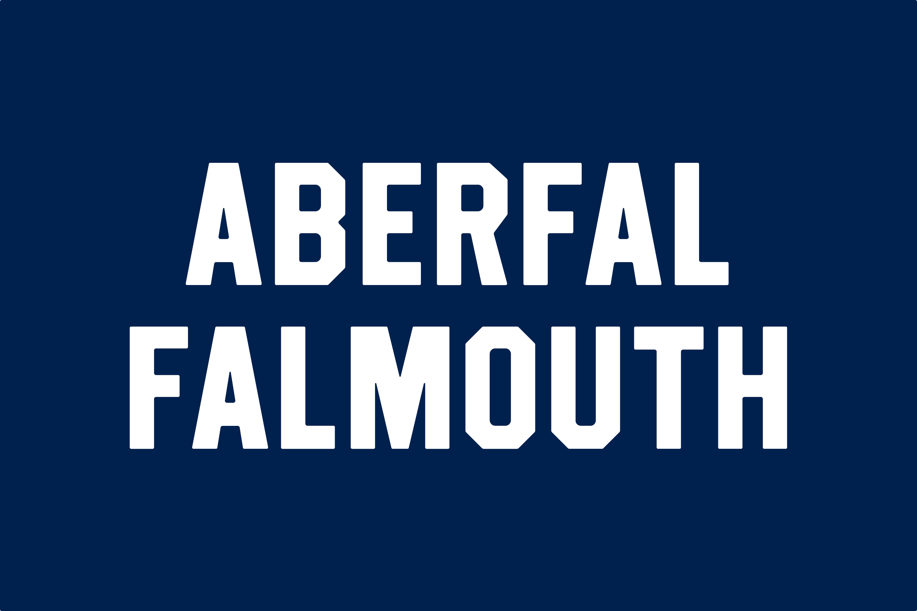 Aberfal Typeface Design by Two