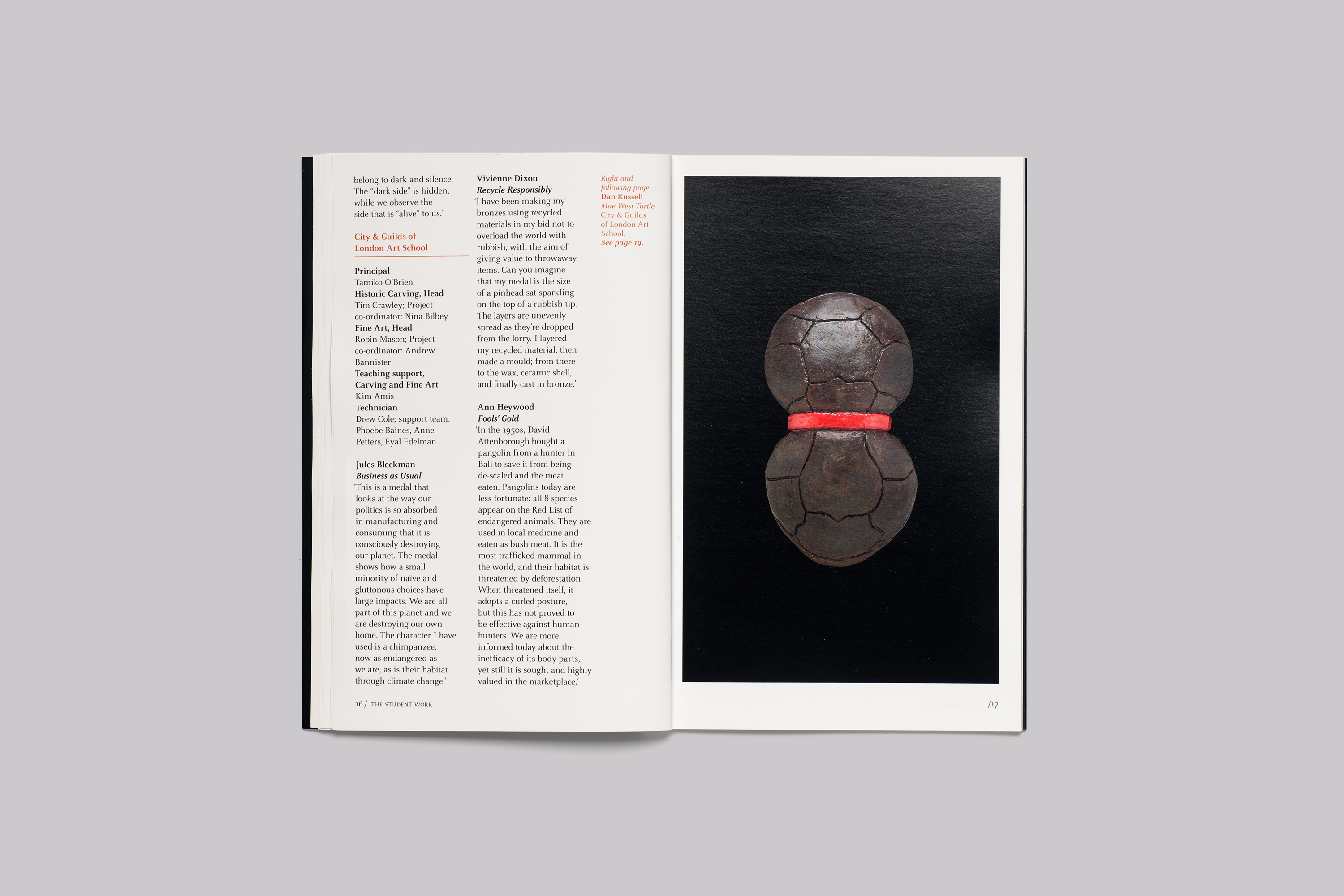 British Museum, British Art Medal Society, Student Medal Project Catalogue Design and Art Direction