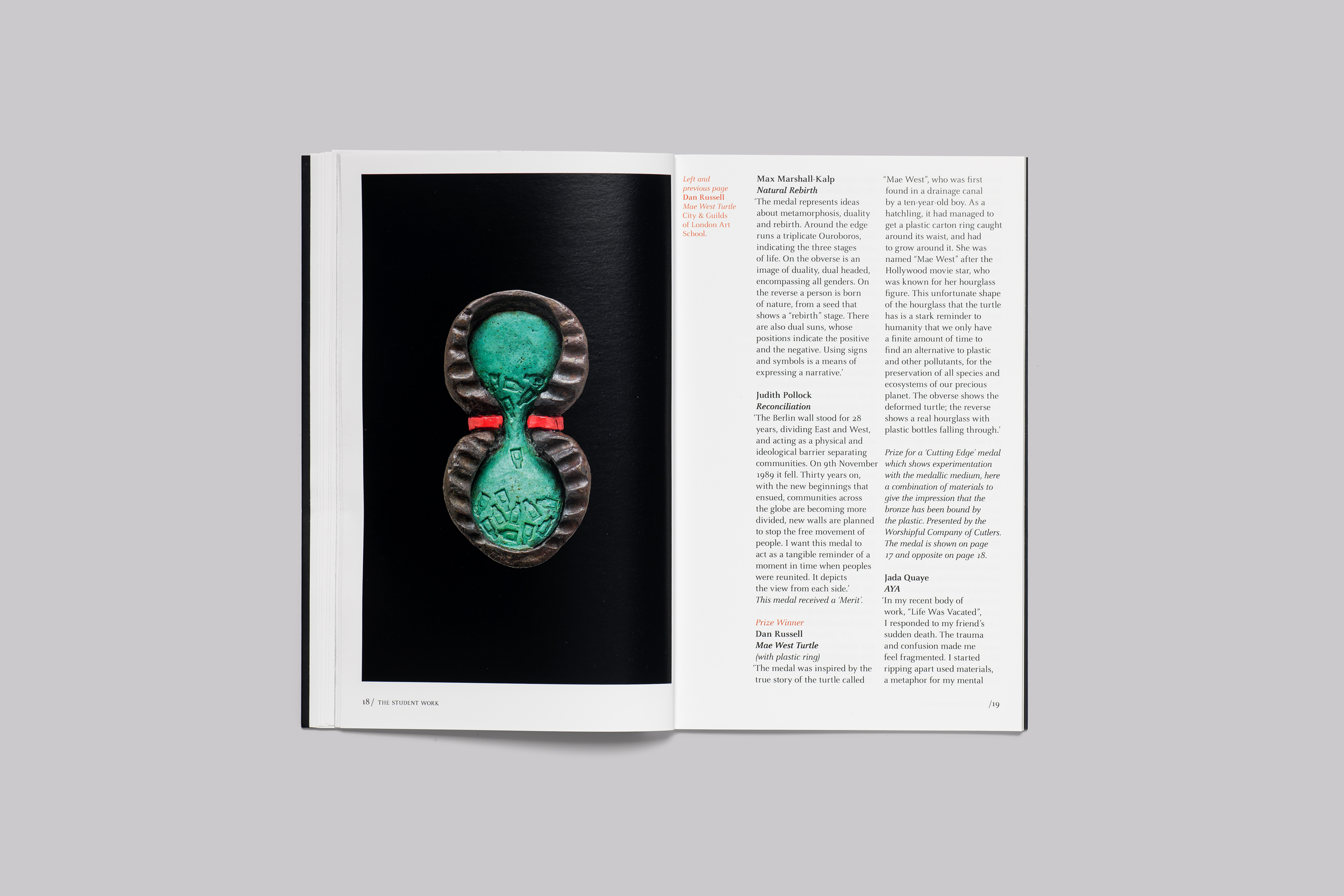 British Museum, British Art Medal Society, Student Medal Project Catalogue Design and Art Direction