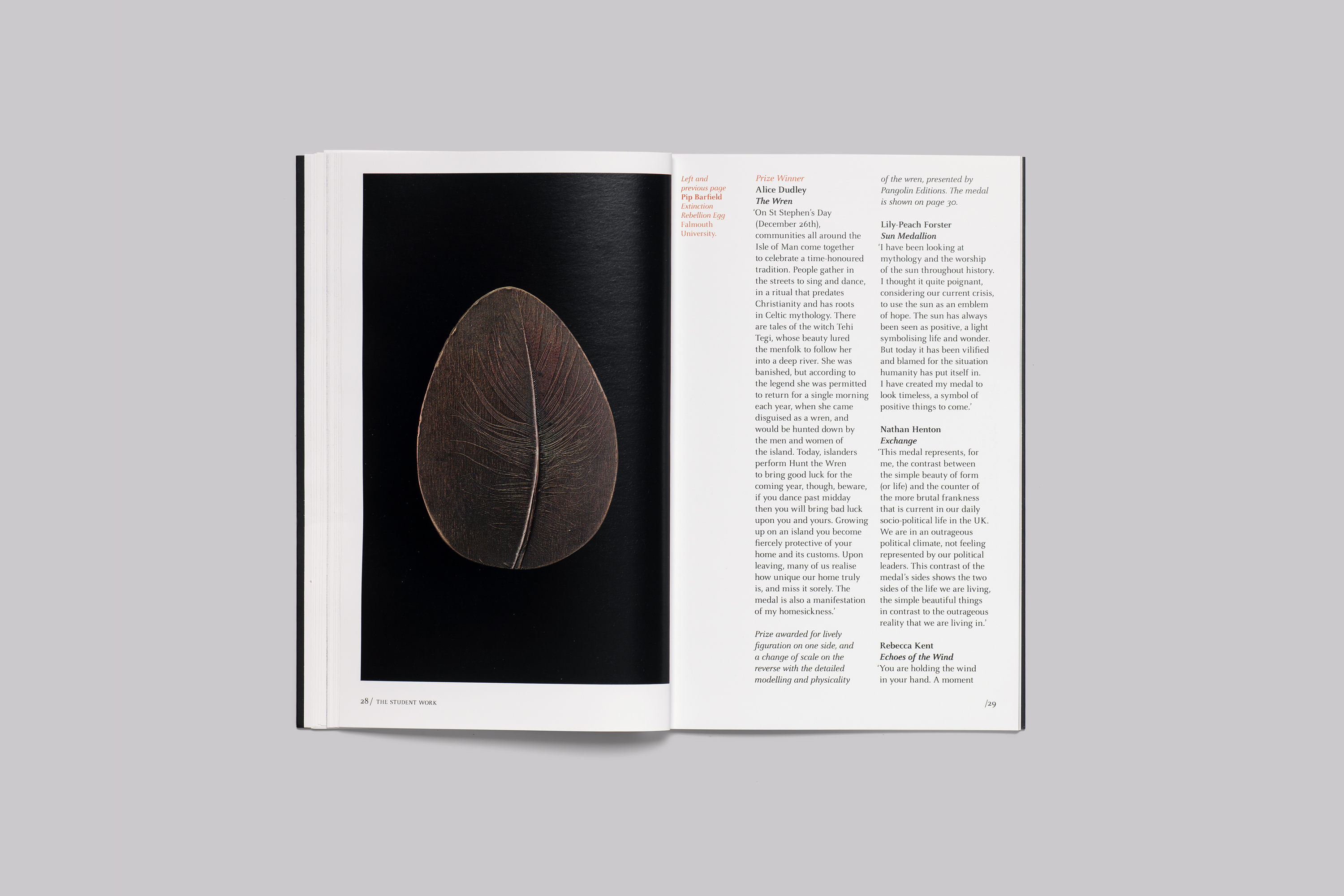 British Museum, British Art Medal Society, Student Medal Project Catalogue Design and Art Direction