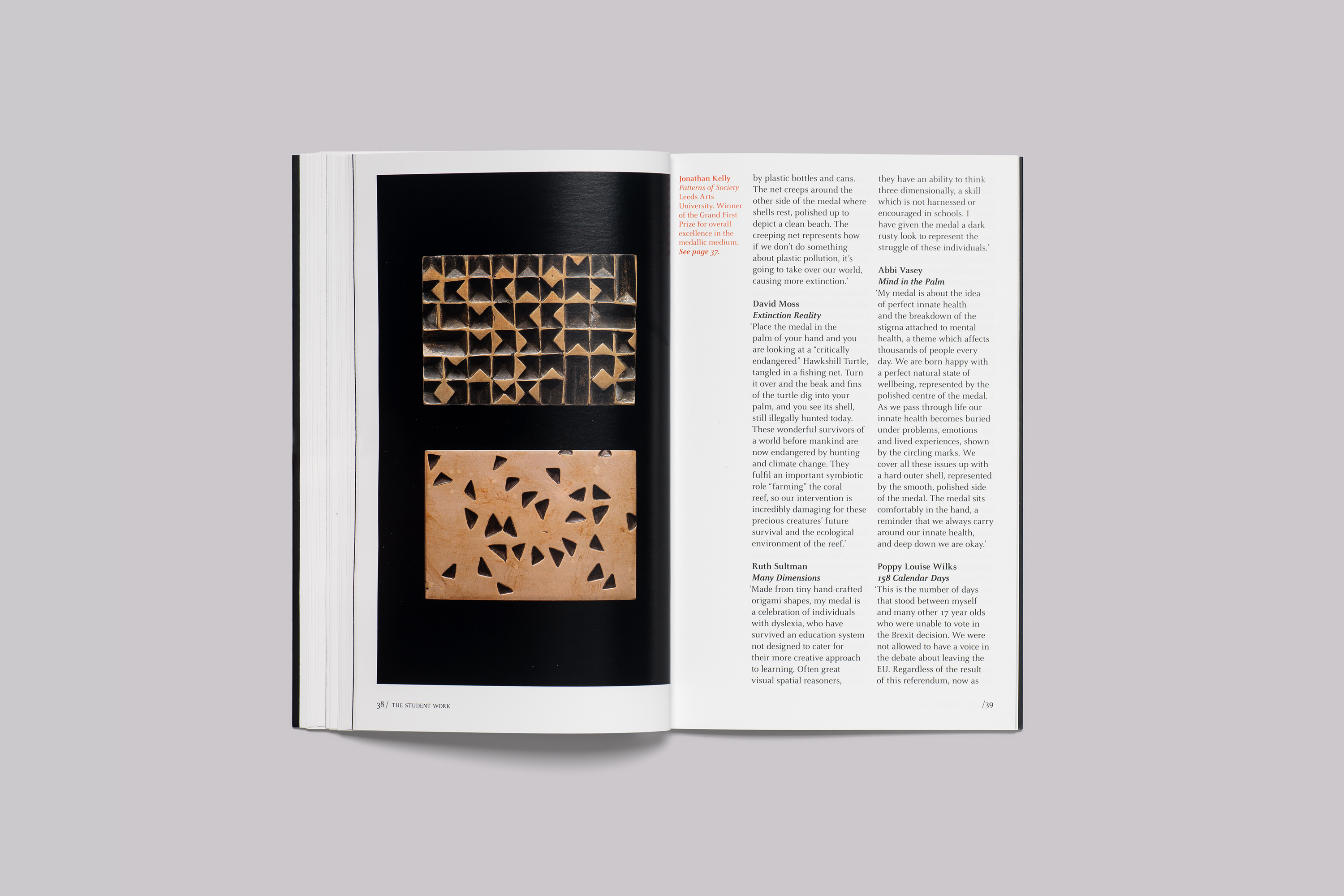 British Museum, British Art Medal Society, Student Medal Project Catalogue Design and Art Direction