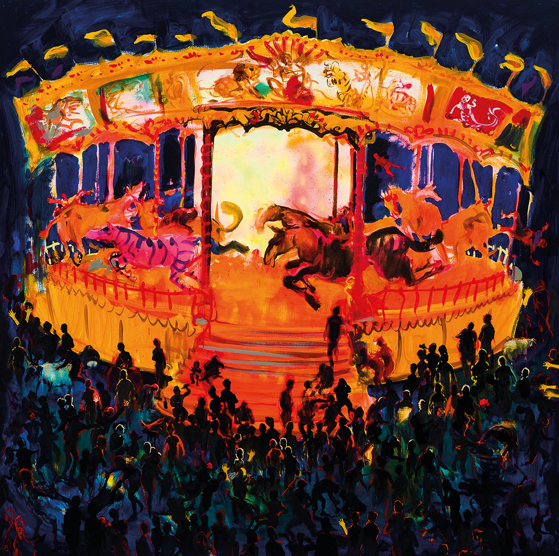 Exhibition catalogue design on the occasion of Nicola Bealing Death & Circuses, presented at Kestle Barton, on the Lizard, in Cornwall.