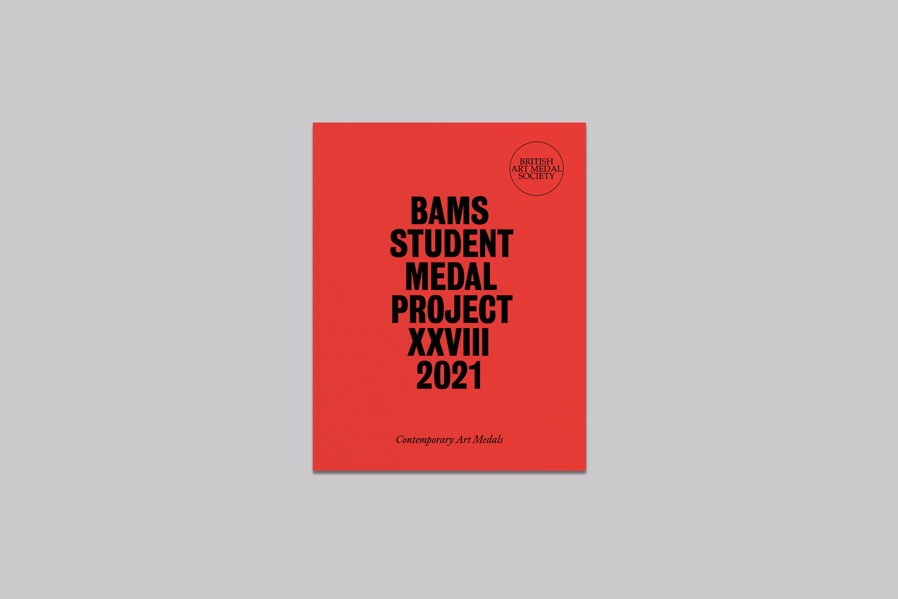 Catalogue Design and Art Direction for the Student Medal Project for the British Art Medal Society at the British Museum