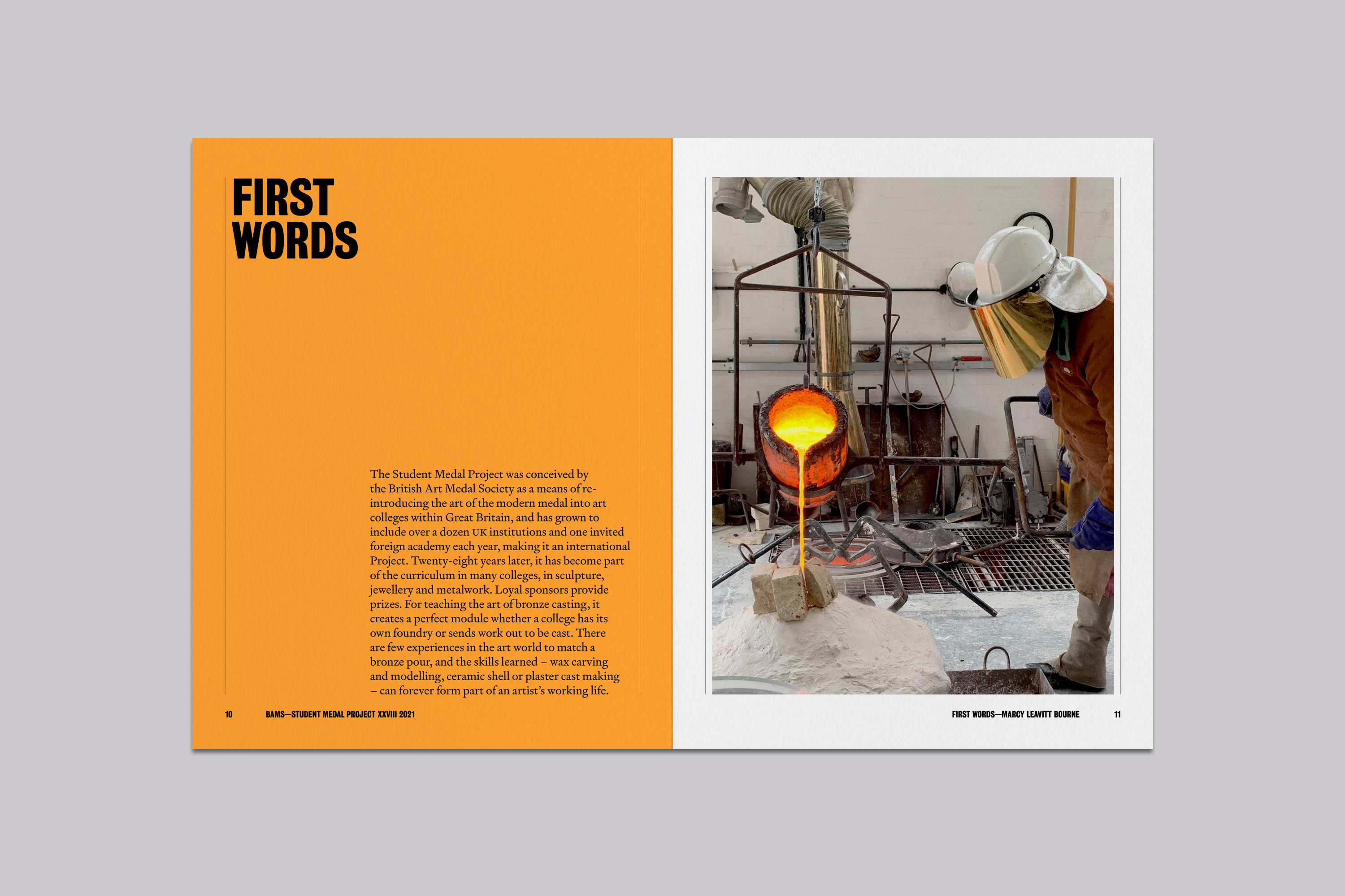 Catalogue Design and Art Direction for the Student Medal Project for the British Art Medal Society at the British Museum