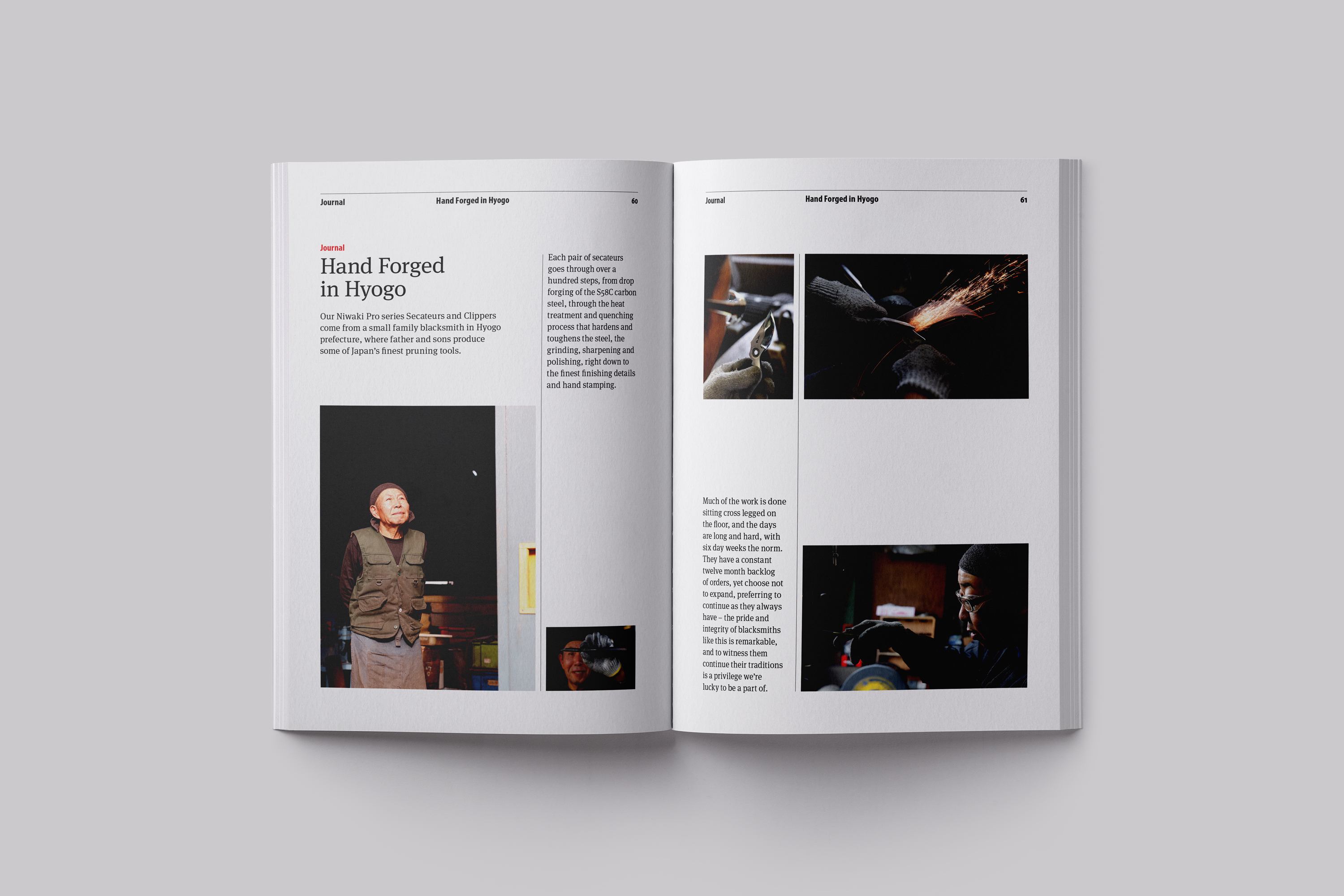 Art Direction and Catalogue Design for the Niwaki Product Catalogue