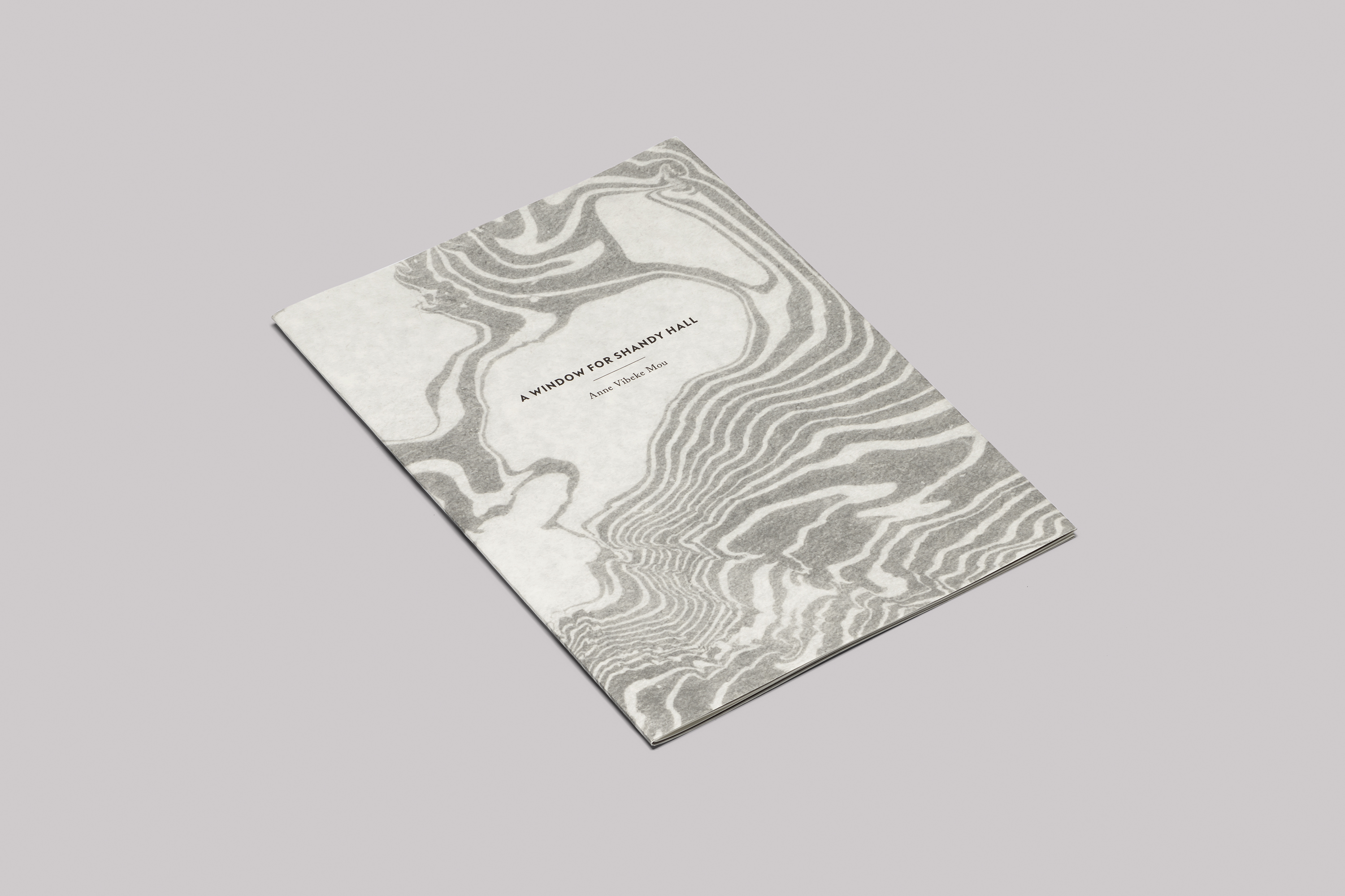 Publication and Catalogue Design for Anne Vibeke Mou, A Window for Shandy Hall