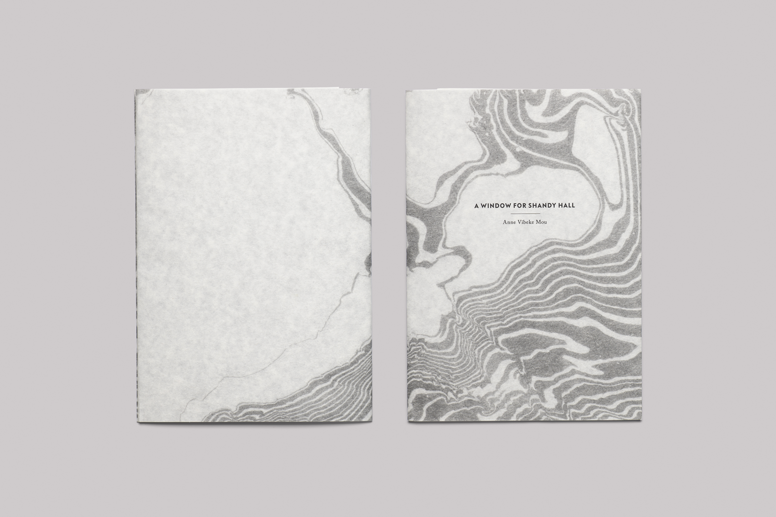Publication and Catalogue Design for Anne Vibeke Mou, A Window for Shandy Hall