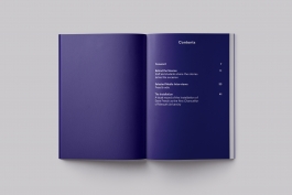 Publication design celebrating the installation of Chancellor Dawn French at Falmouth University