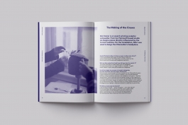 Publication design celebrating the installation of Chancellor Dawn French at Falmouth University