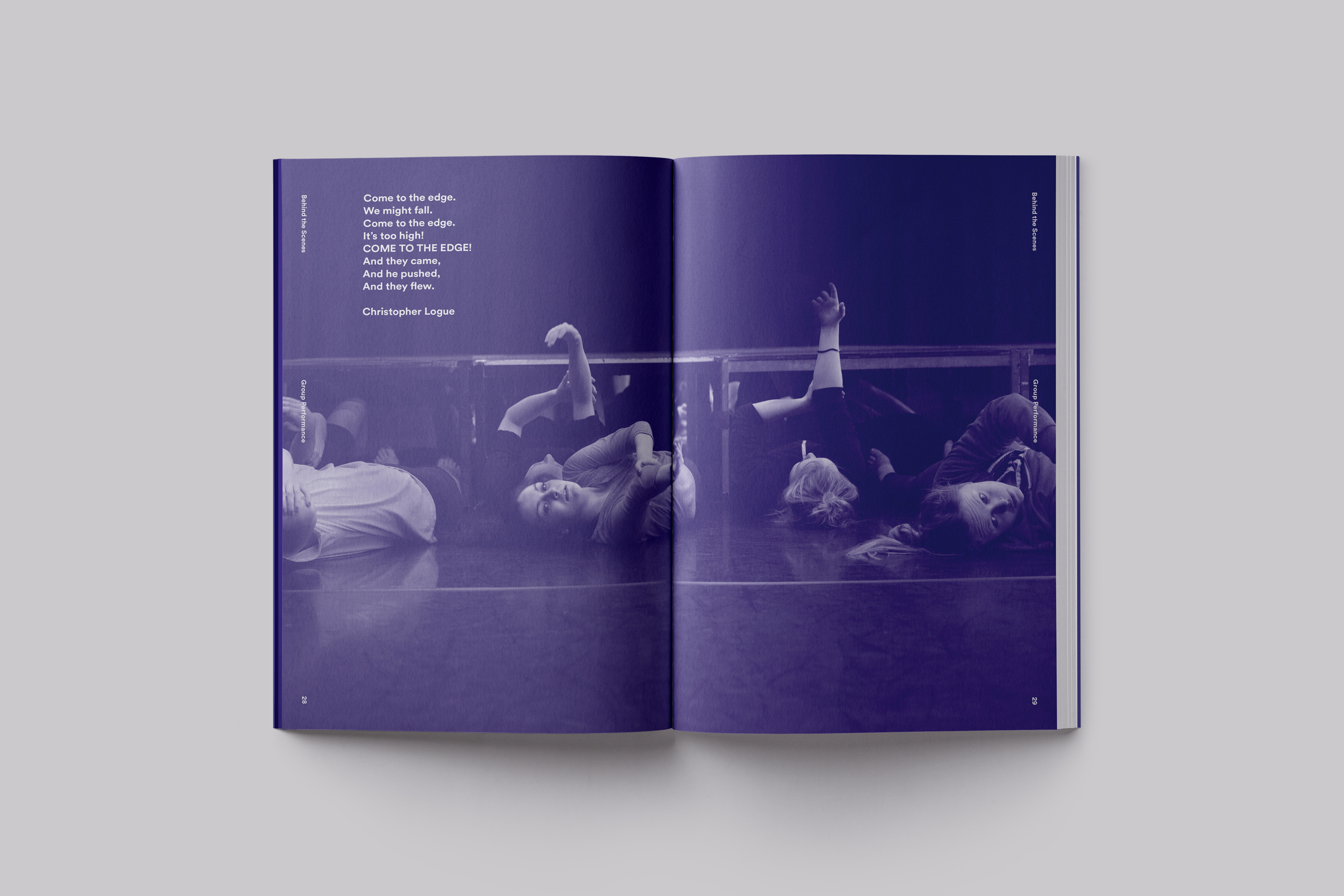 Publication design celebrating the installation of Chancellor Dawn French at Falmouth University