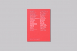 Catalogue Design for the BA(Hons) Textile Design course at Falmouth University