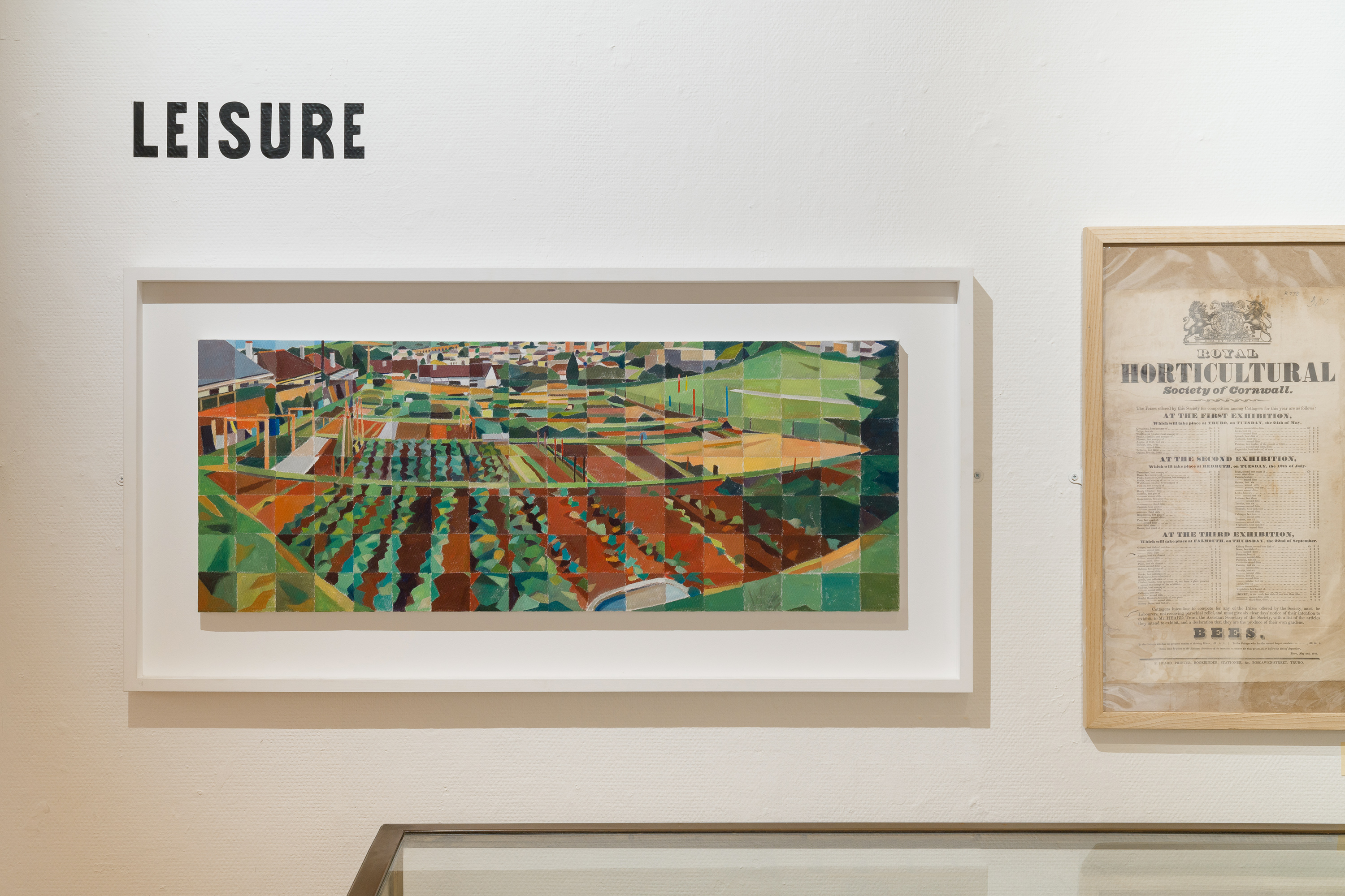 Exhibition design and custom typeface design for Glimpsing Truro’s Past at Royal Cornwall Museum, Truro, Cornwall, UK