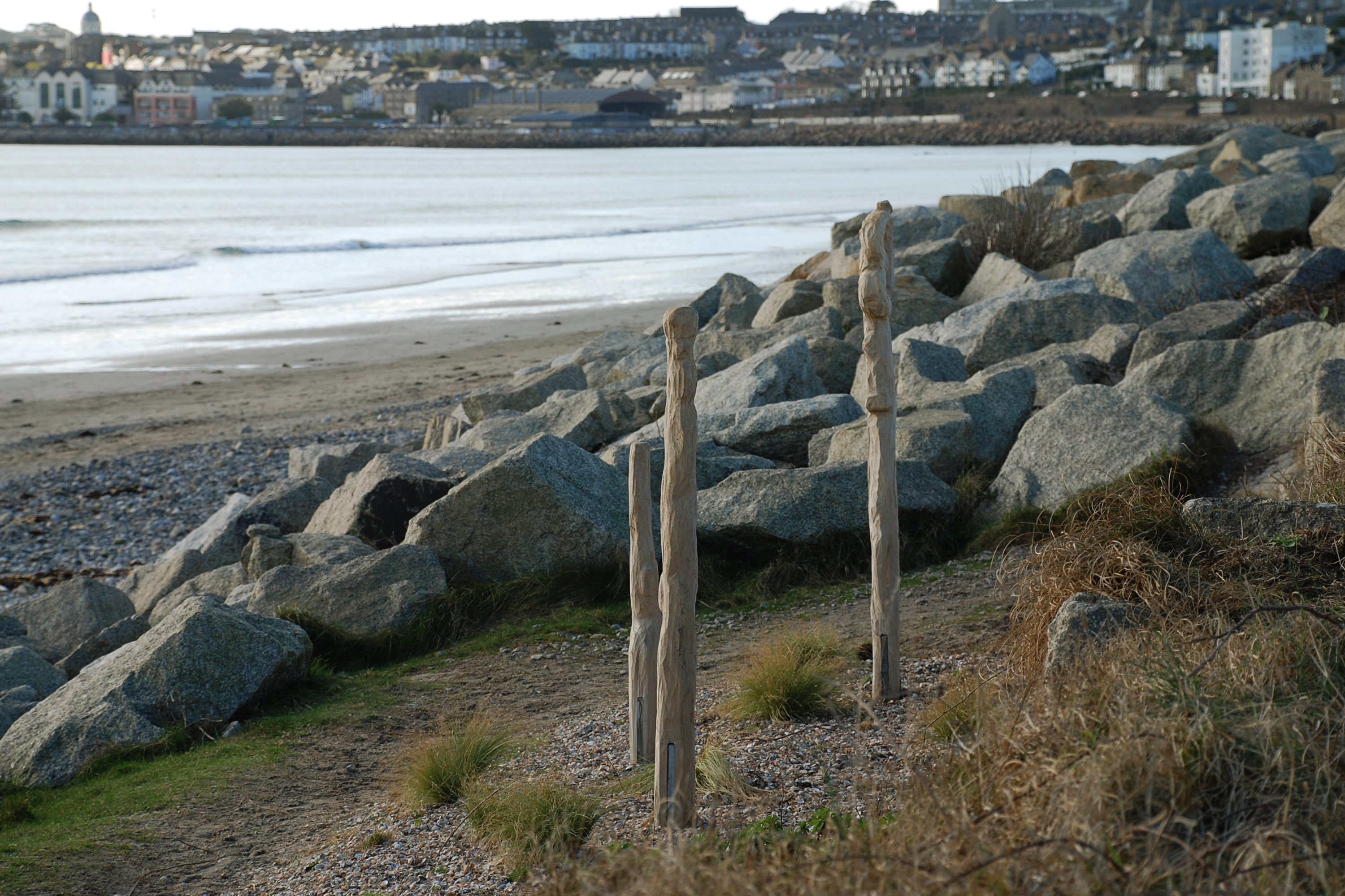 Gwelen, an artwork created by Emma Smith for Cornwall Council Experience Project at Penzance and Marazion