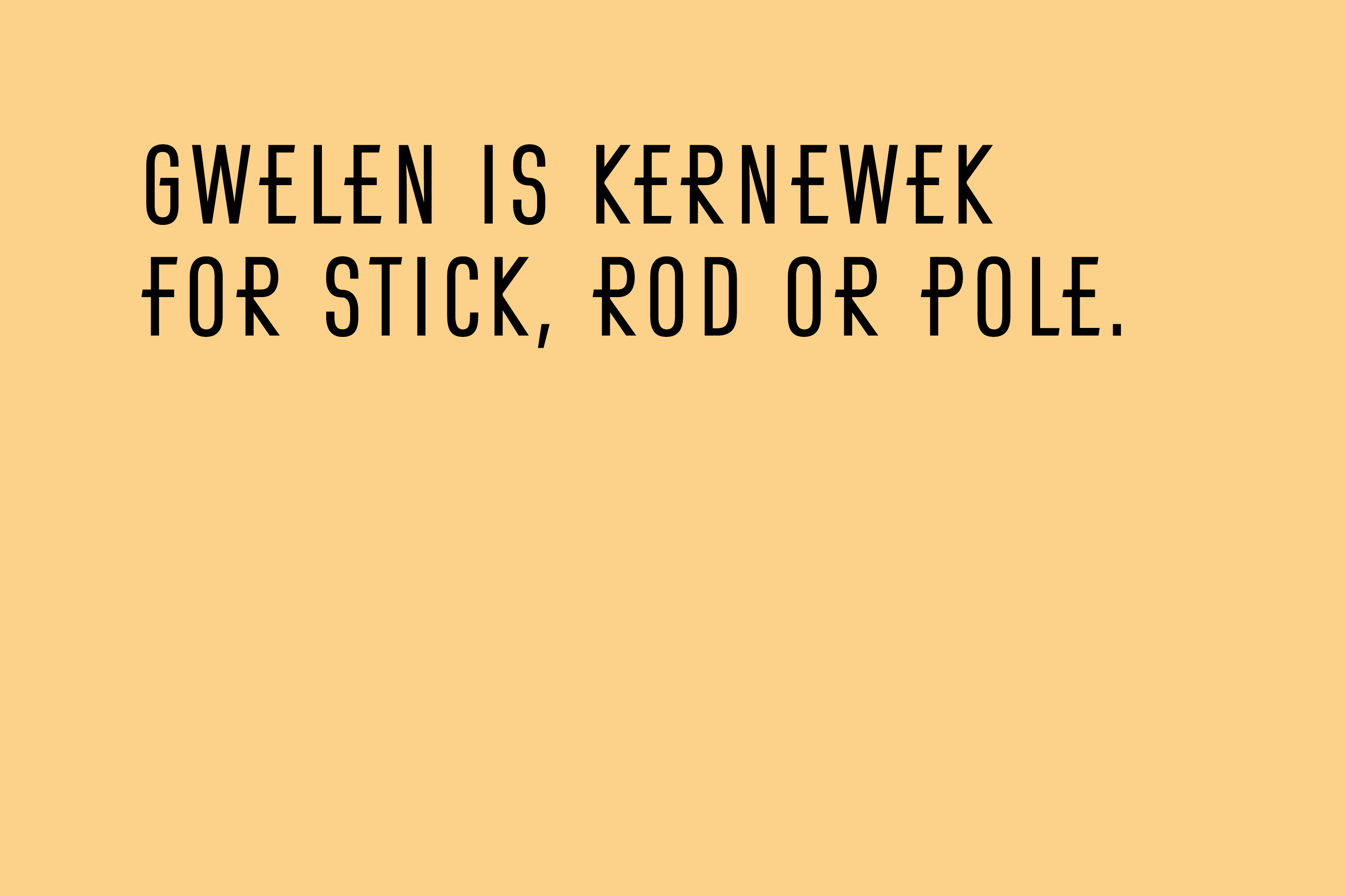 Brand identity design and visual communications for Gwelen, a public artwork by Emma Smith