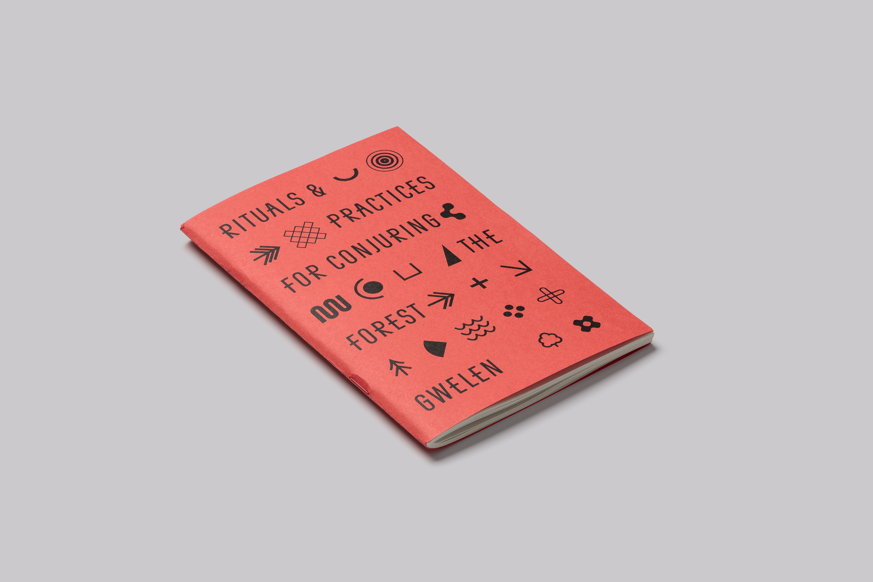 Book design for Gwelen, a public artwork by Emma Smith responding to the submerged forest in Mount’s Bay Cornwall UK