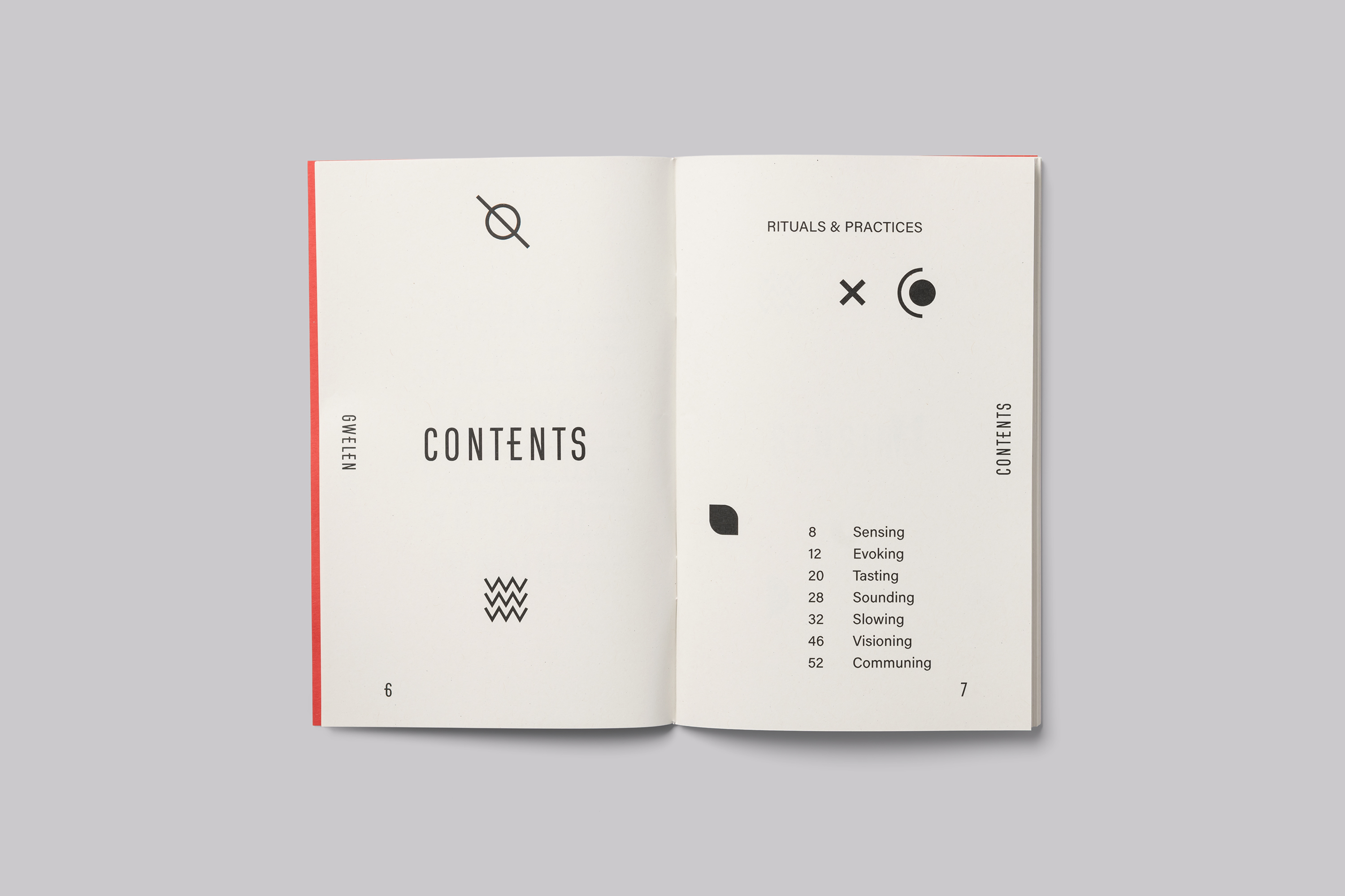 Book design for Gwelen, a public artwork by Emma Smith responding to the submerged forest in Mount’s Bay Cornwall UK