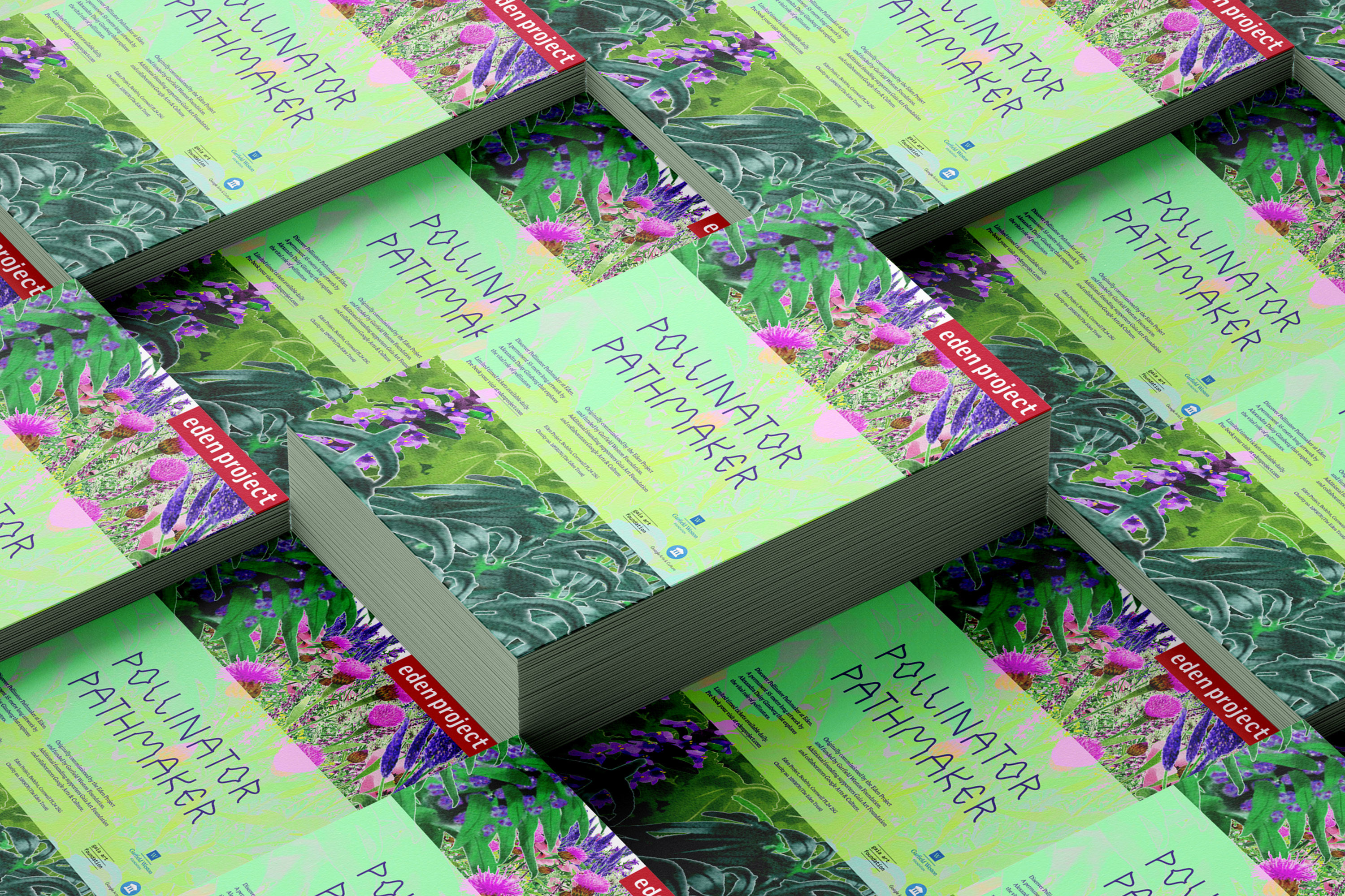 Integrated campaign design for Pollinator Pathmaker, for the Eden Project, Cornwall, UK