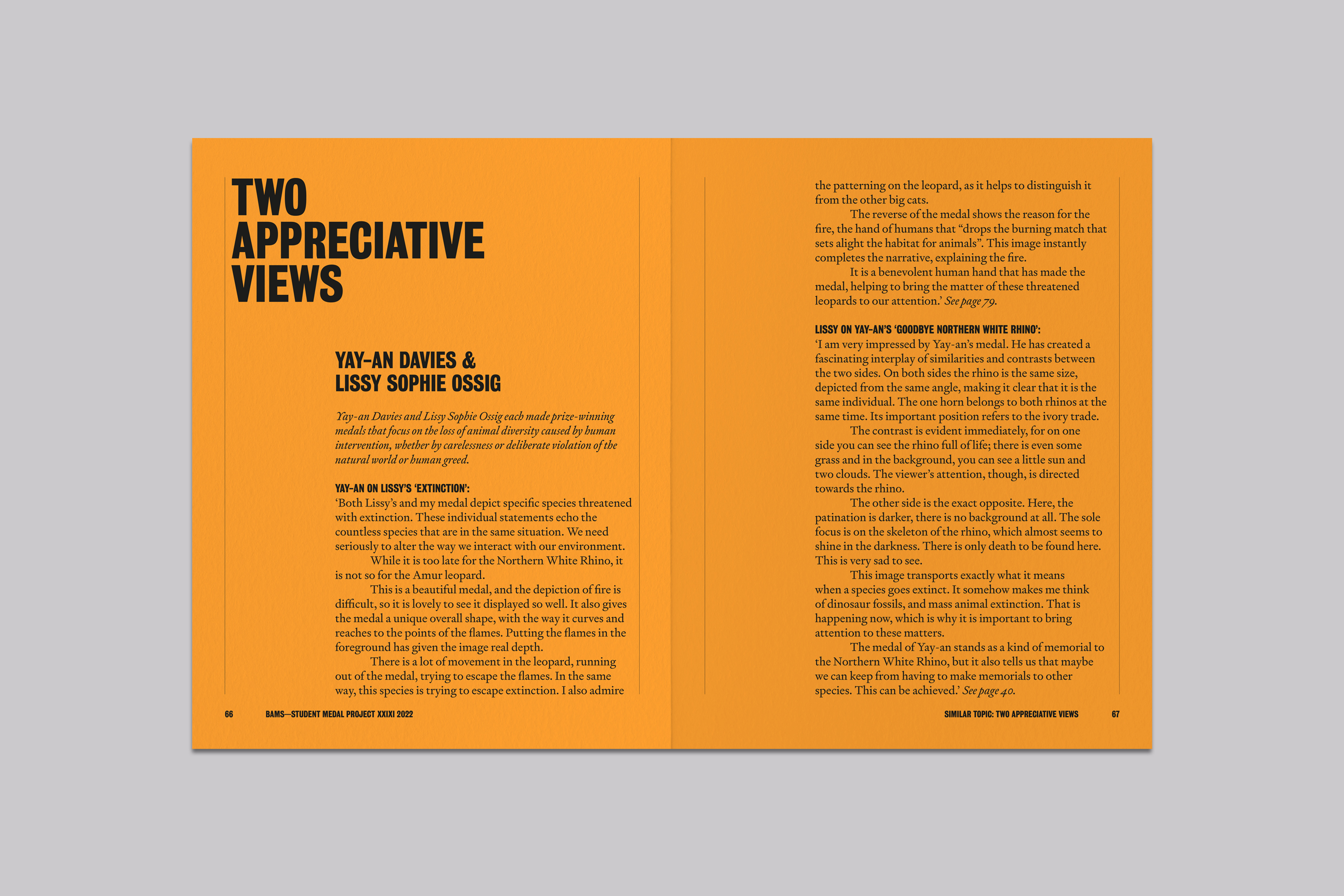 Catalogue Design and Art Direction for the Student Medal Project for the British Art Medal Society at the British Museum