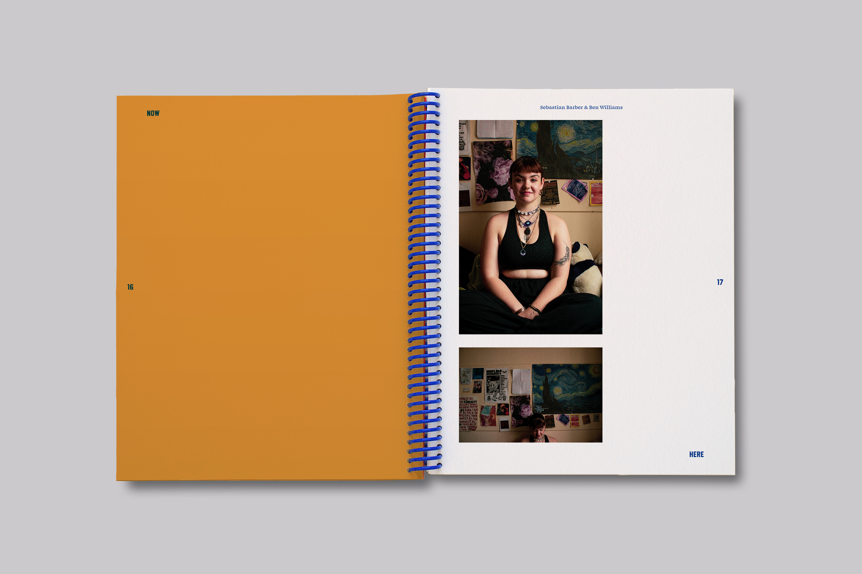 Collaborative publication design exploring place and identity through photography and editorial design with Graphic Design students at Falmouth University.