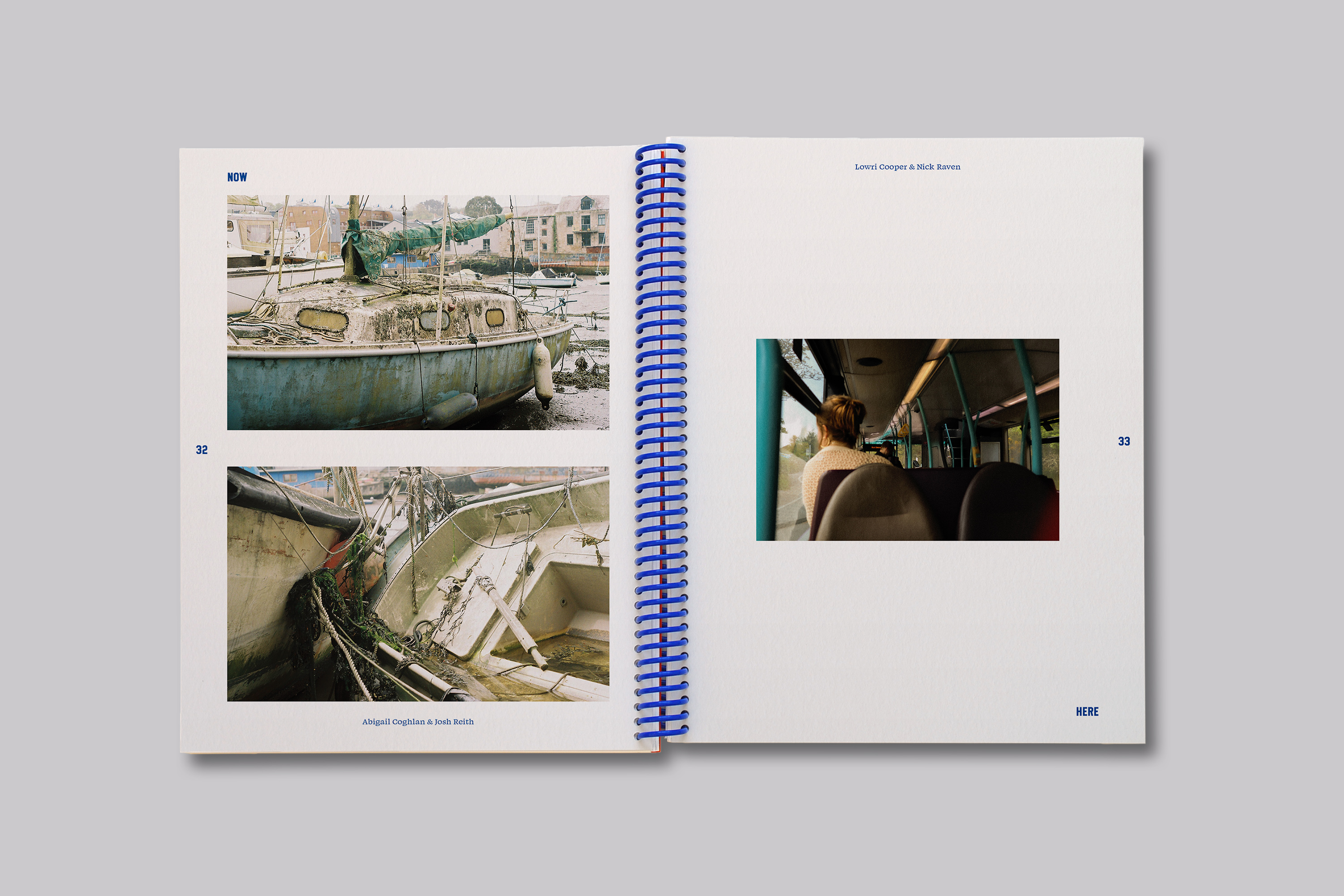 Collaborative publication design exploring place and identity through photography and editorial design with Graphic Design students at Falmouth University.