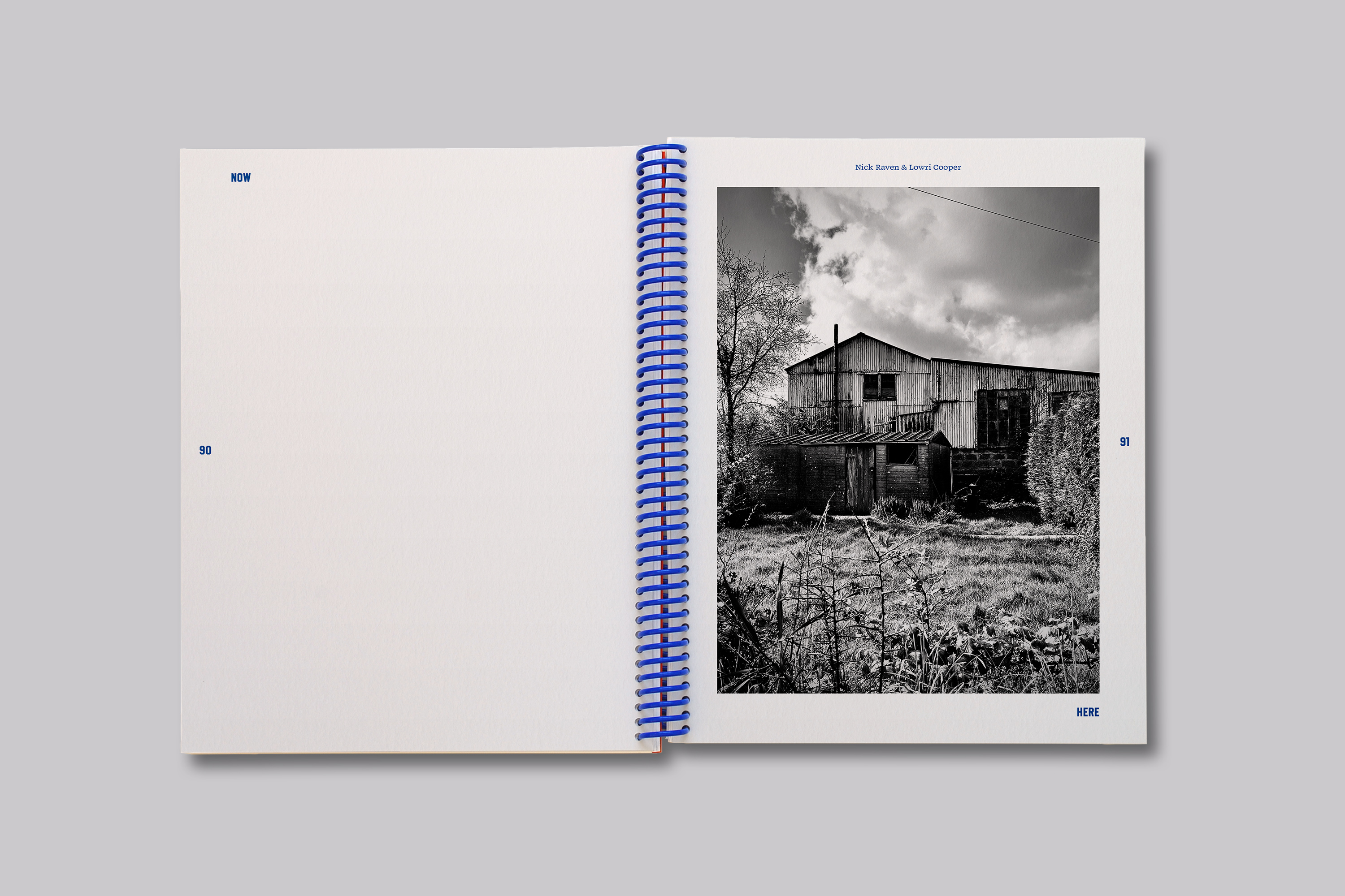 Collaborative publication design exploring place and identity through photography and editorial design with Graphic Design students at Falmouth University.