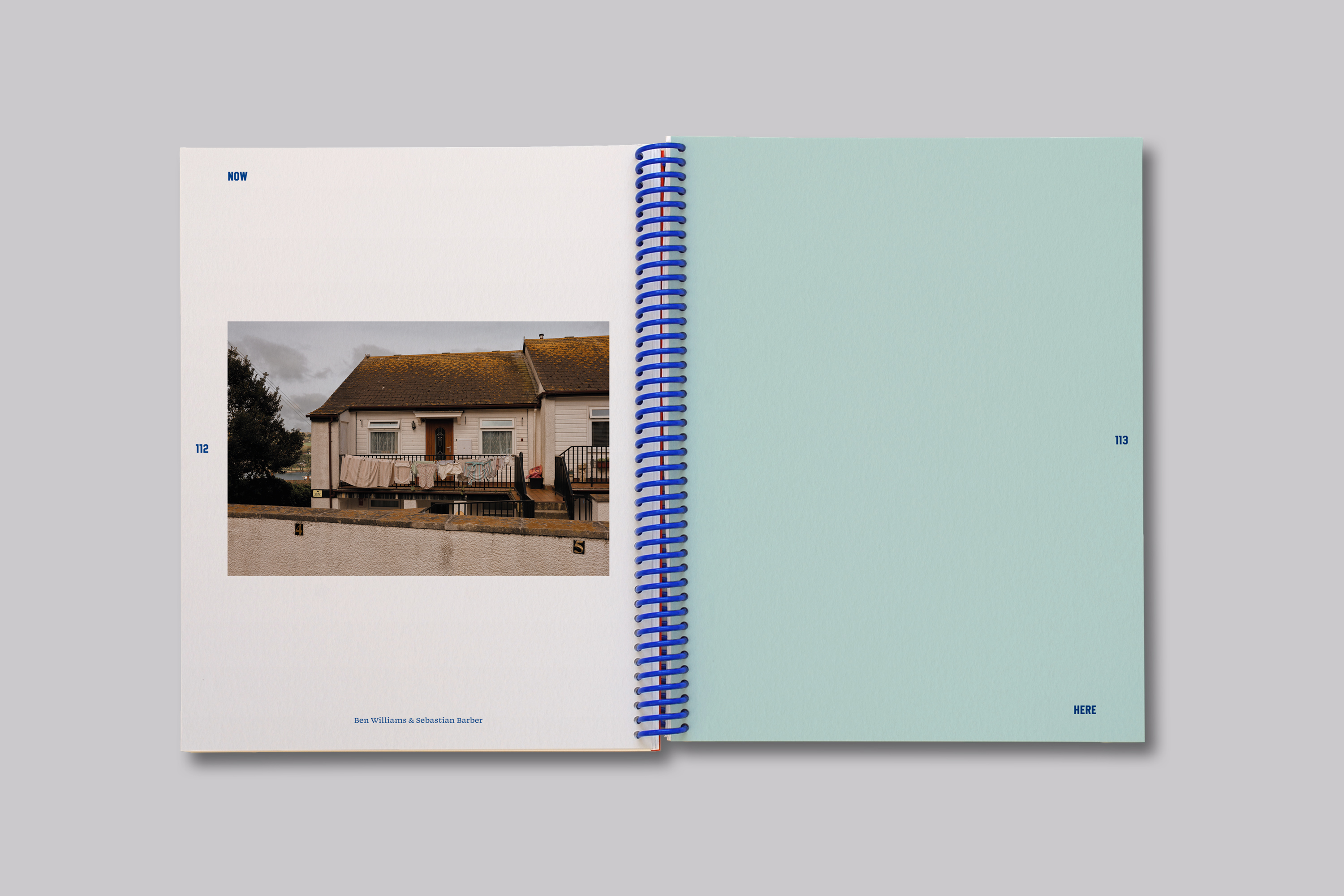 Collaborative publication design exploring place and identity through photography and editorial design with Graphic Design students at Falmouth University.