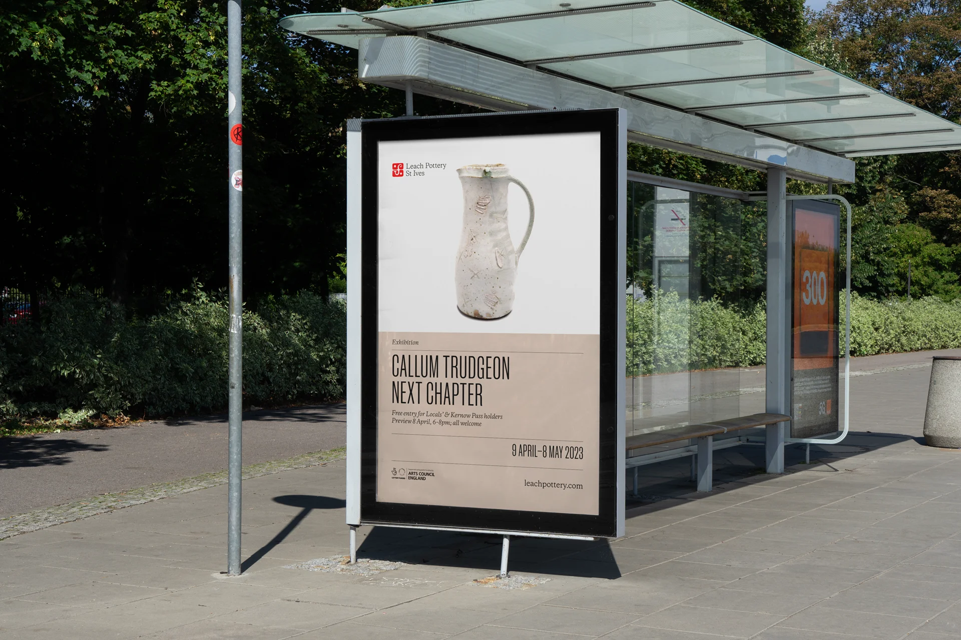 Design of marketing and promotional materials for Leach Pottery with an integrated campaign across digital and printed touchpoints.