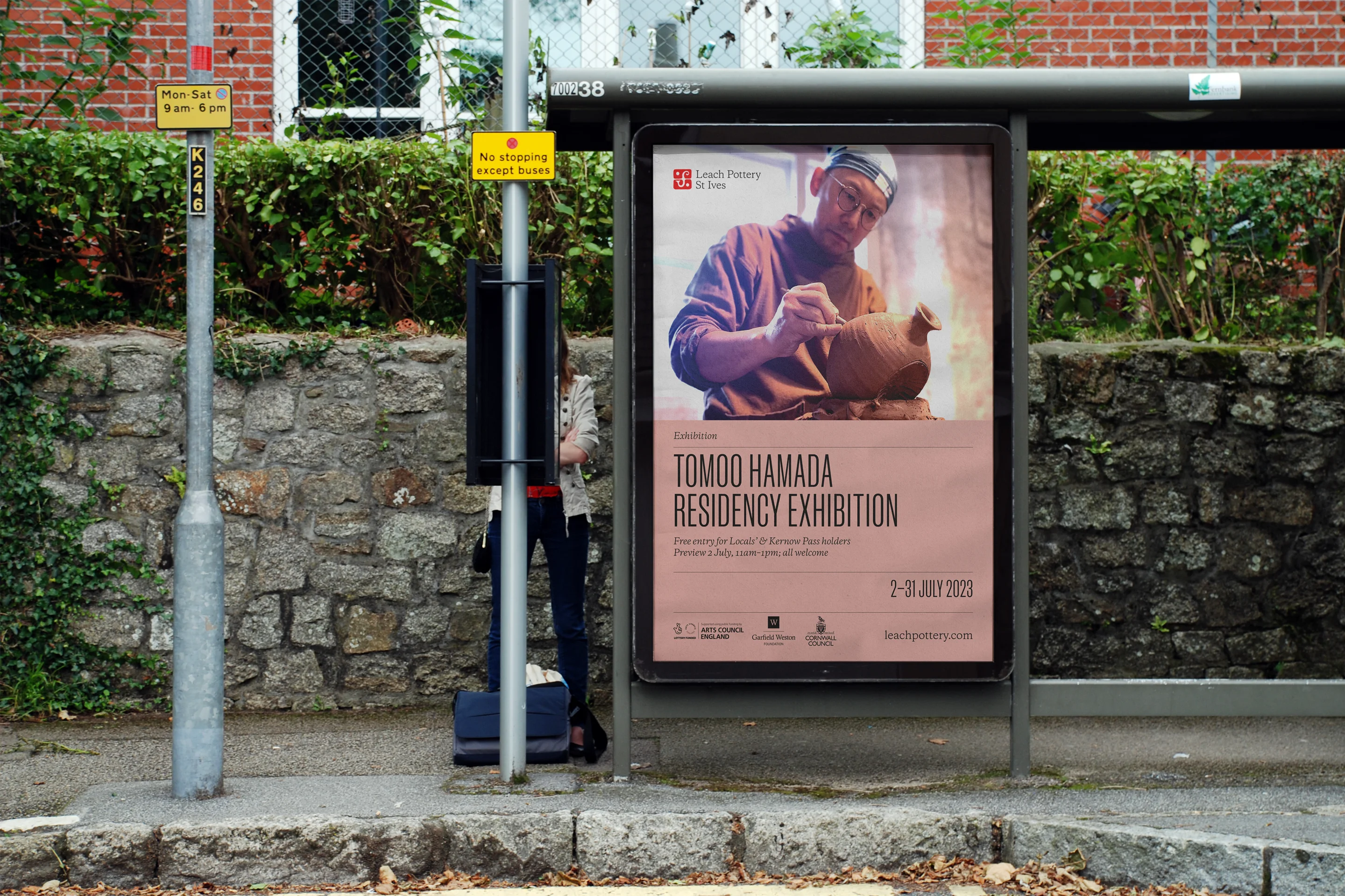 Design of marketing and promotional materials for Leach Pottery with an integrated campaign across digital and printed touchpoints.