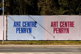 Brand identity design for Art Centre Penryn, a major new creative space for Cornwall