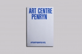Brand identity design for Art Centre Penryn, a major new creative space for Cornwall