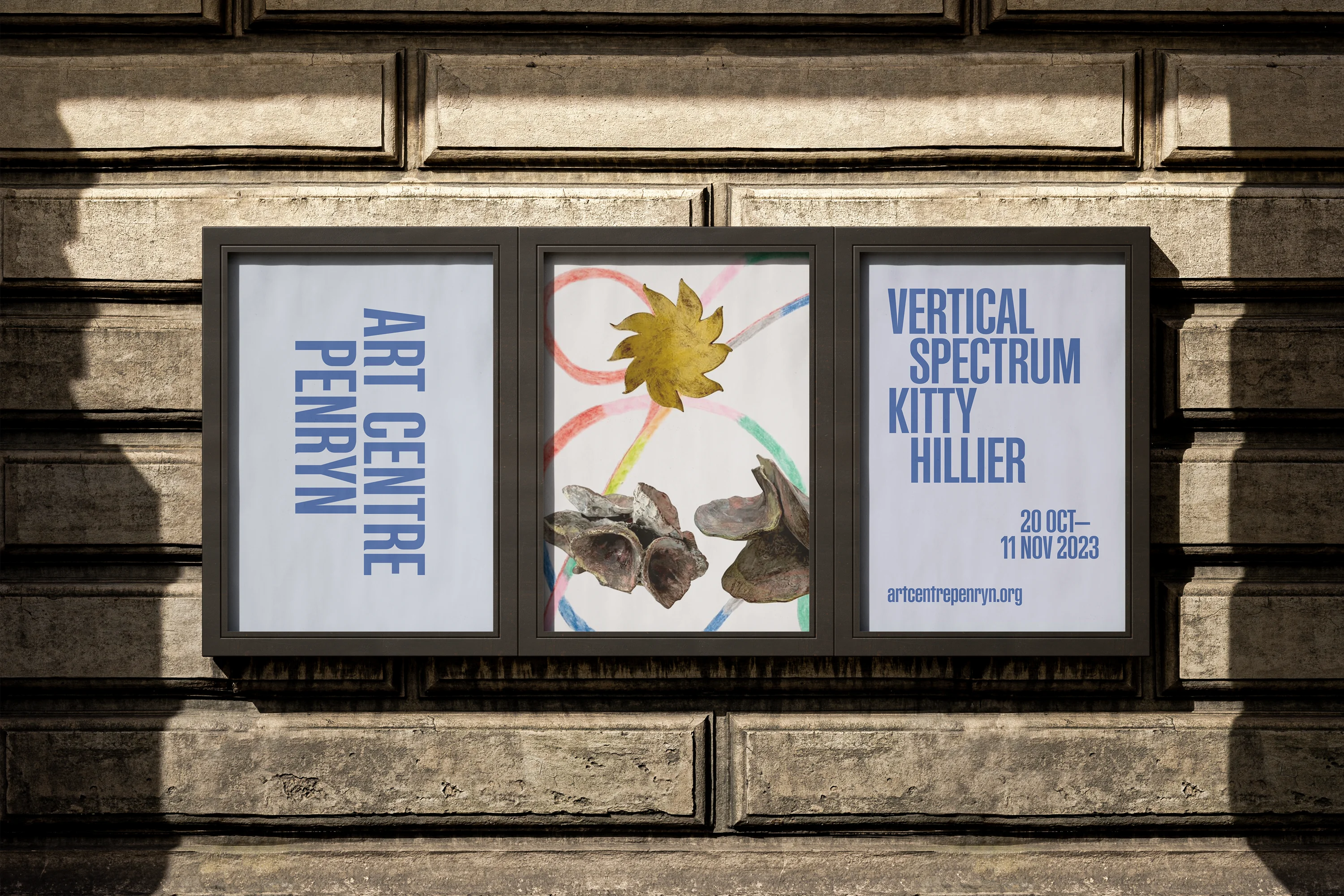 Brand identity design for Art Centre Penryn, a major new creative space for Cornwall