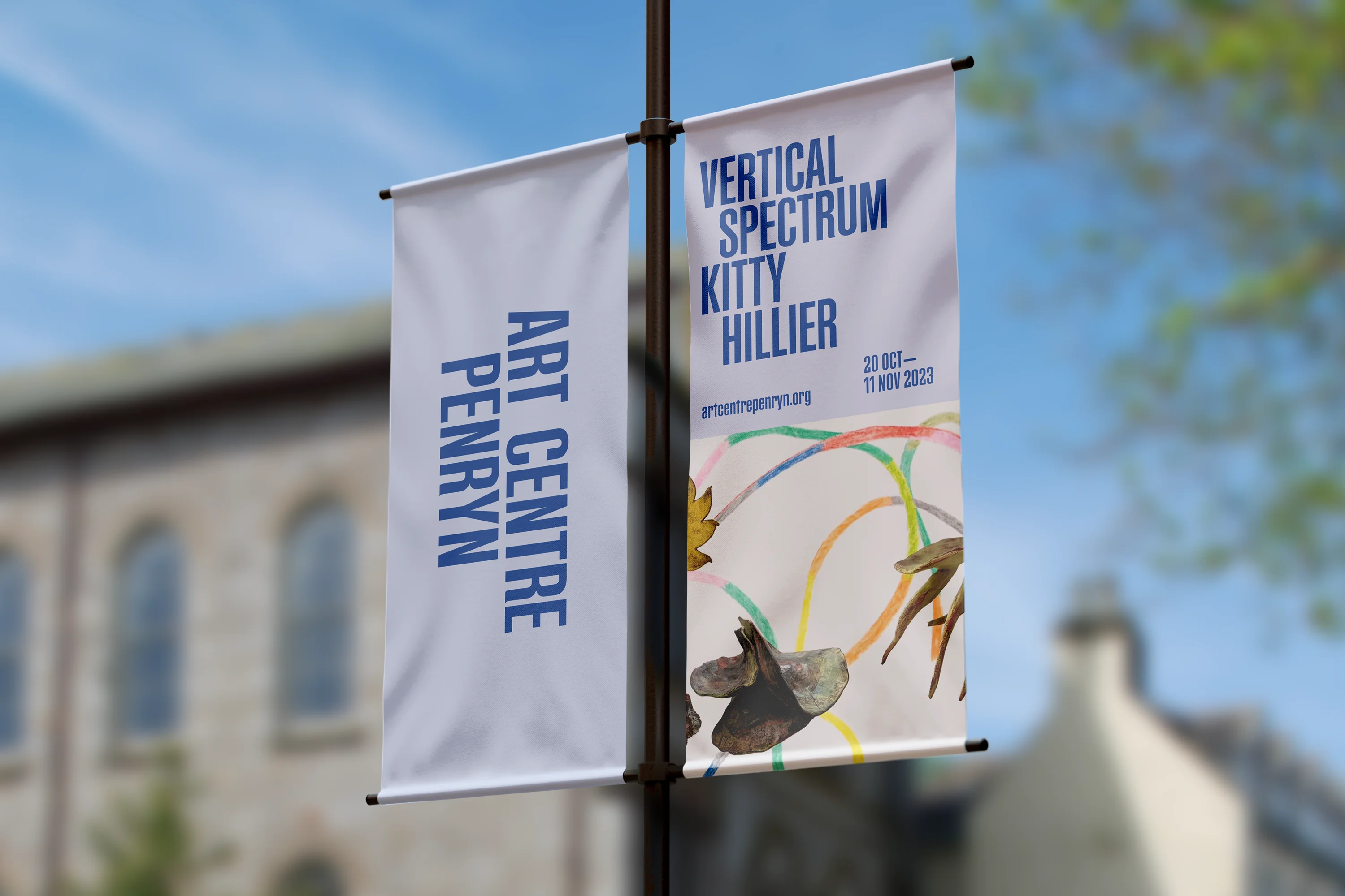 Brand identity design for Art Centre Penryn, a major new creative space for Cornwall